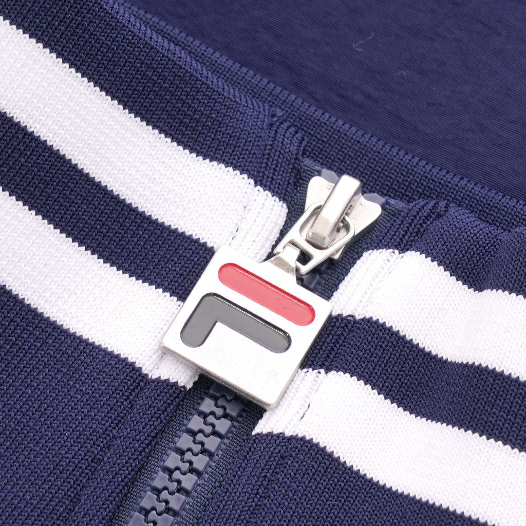 Fila Vintage Diego Track Jacket - Peacoat, Chinese Red & White