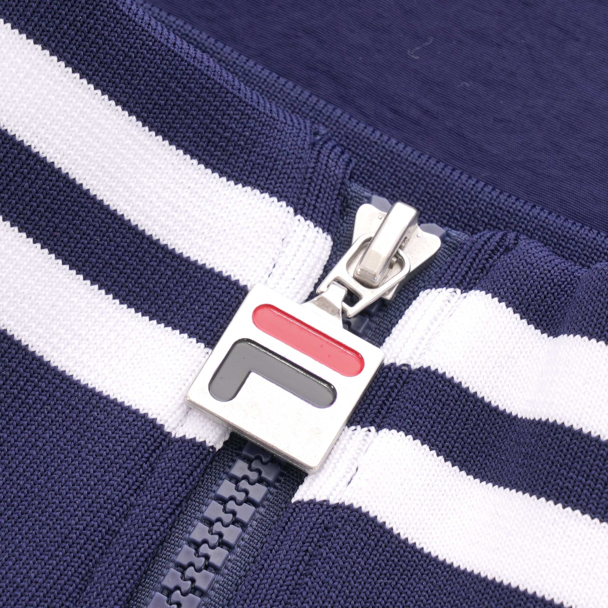 Fila Vintage Diego Track Jacket - Peacoat, Chinese Red & White