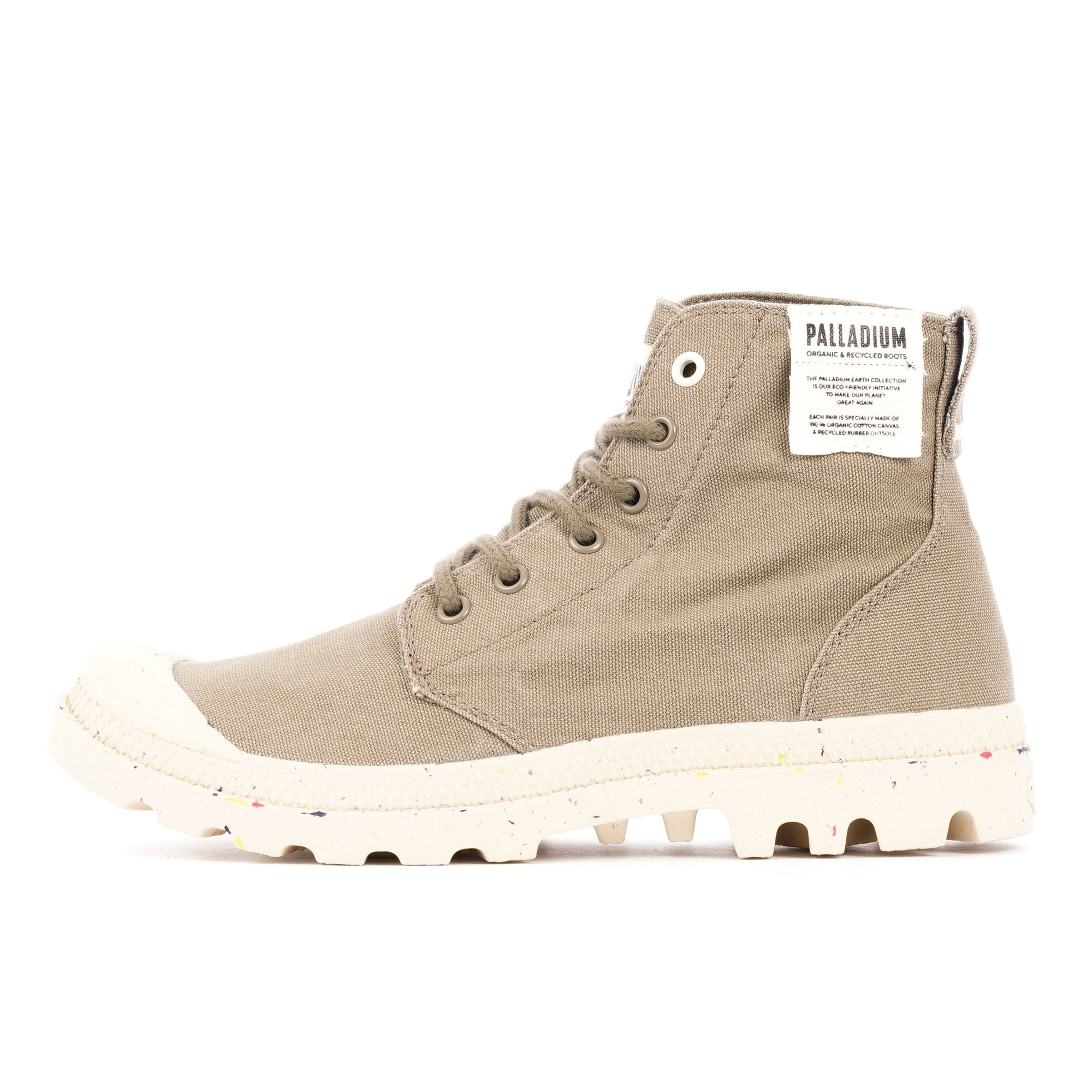 Palladium Pampa Hi Organic - Dusky Green