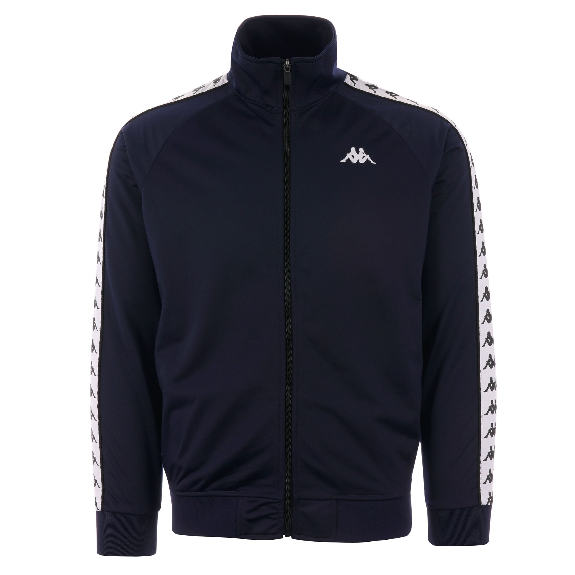 Kappa Banda Anniston Track Top - Navy, White & Black