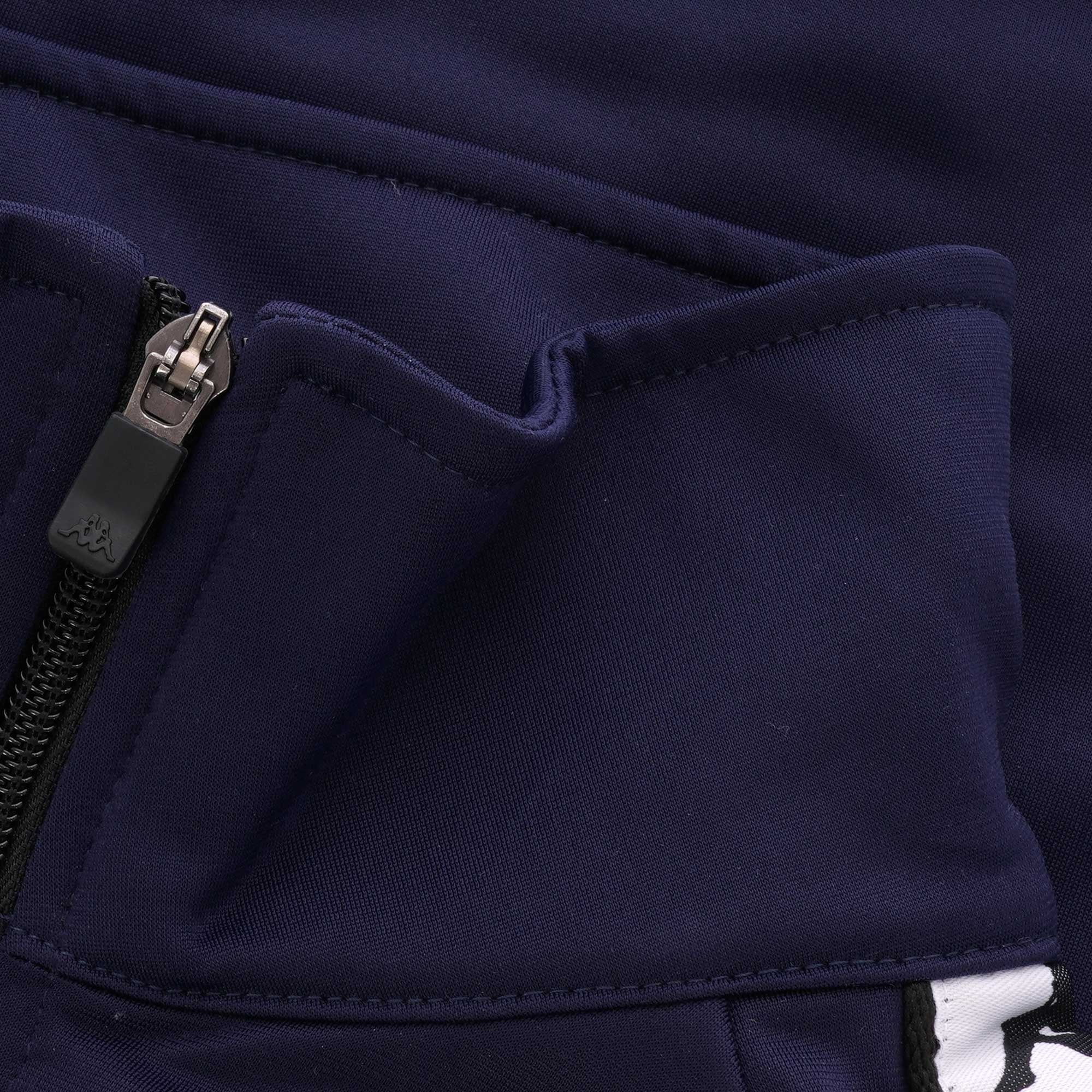 Kappa Banda Anniston Track Top - Navy, White & Black