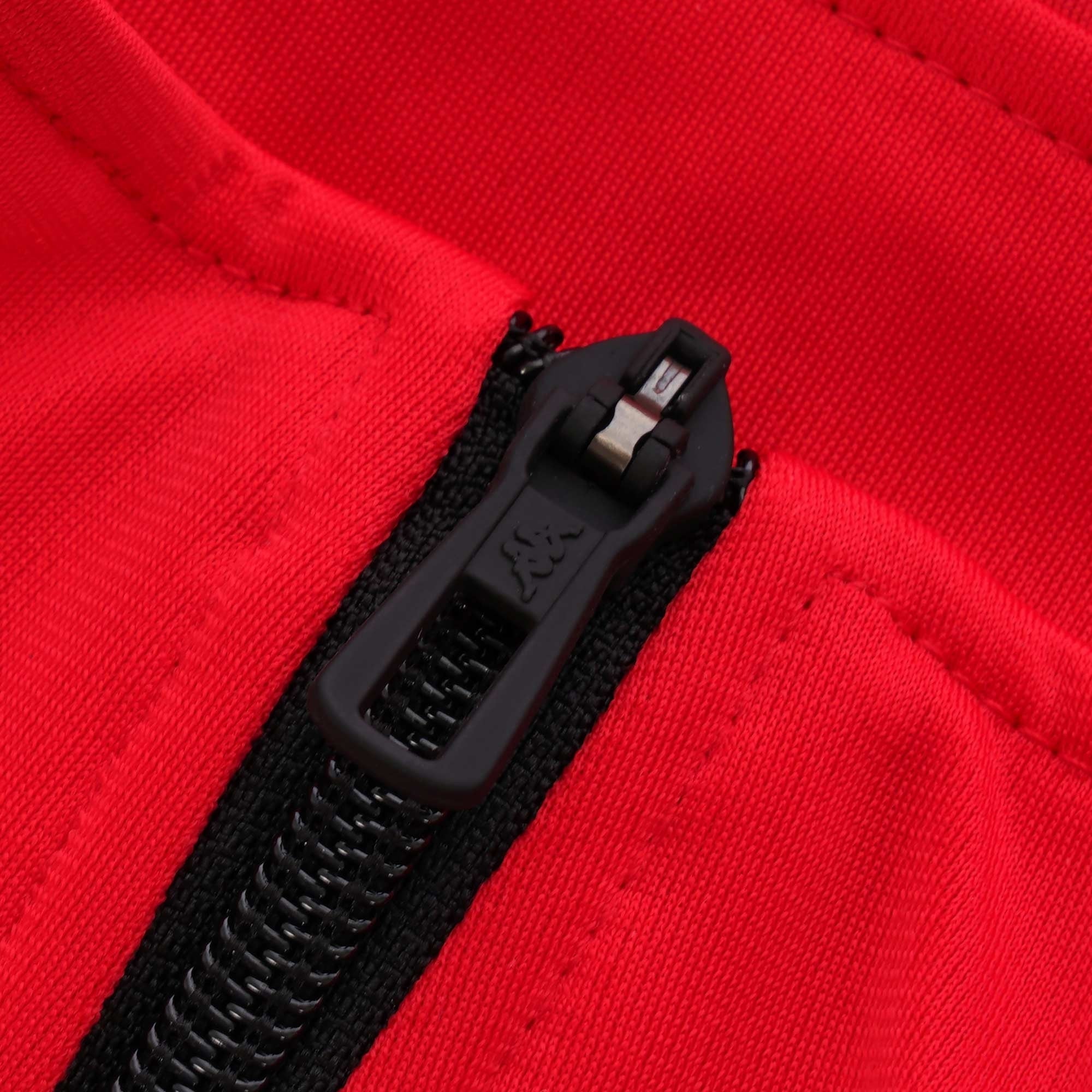 Kappa Bafer Authentic Jacket - Red, Black & White