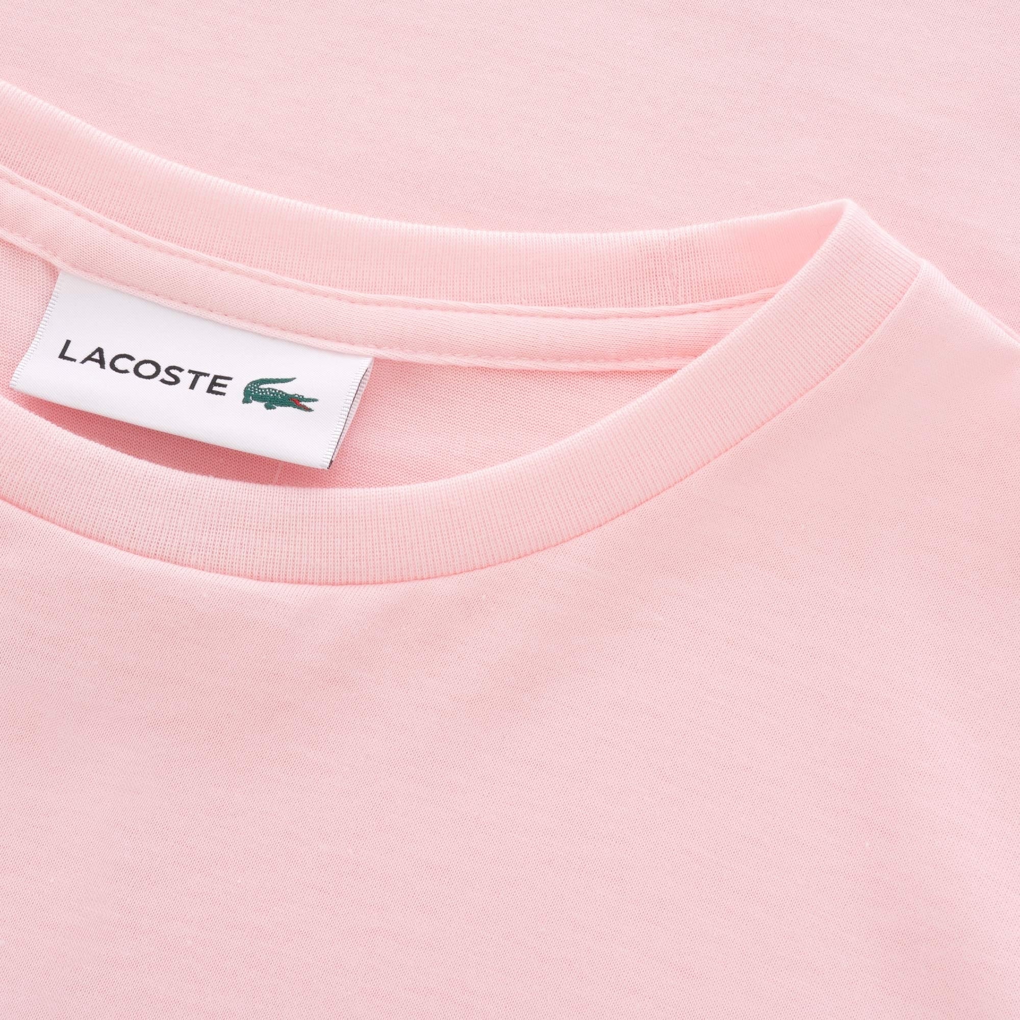 Lacoste Pima Cotton Jersey T-Shirt - Flamingo