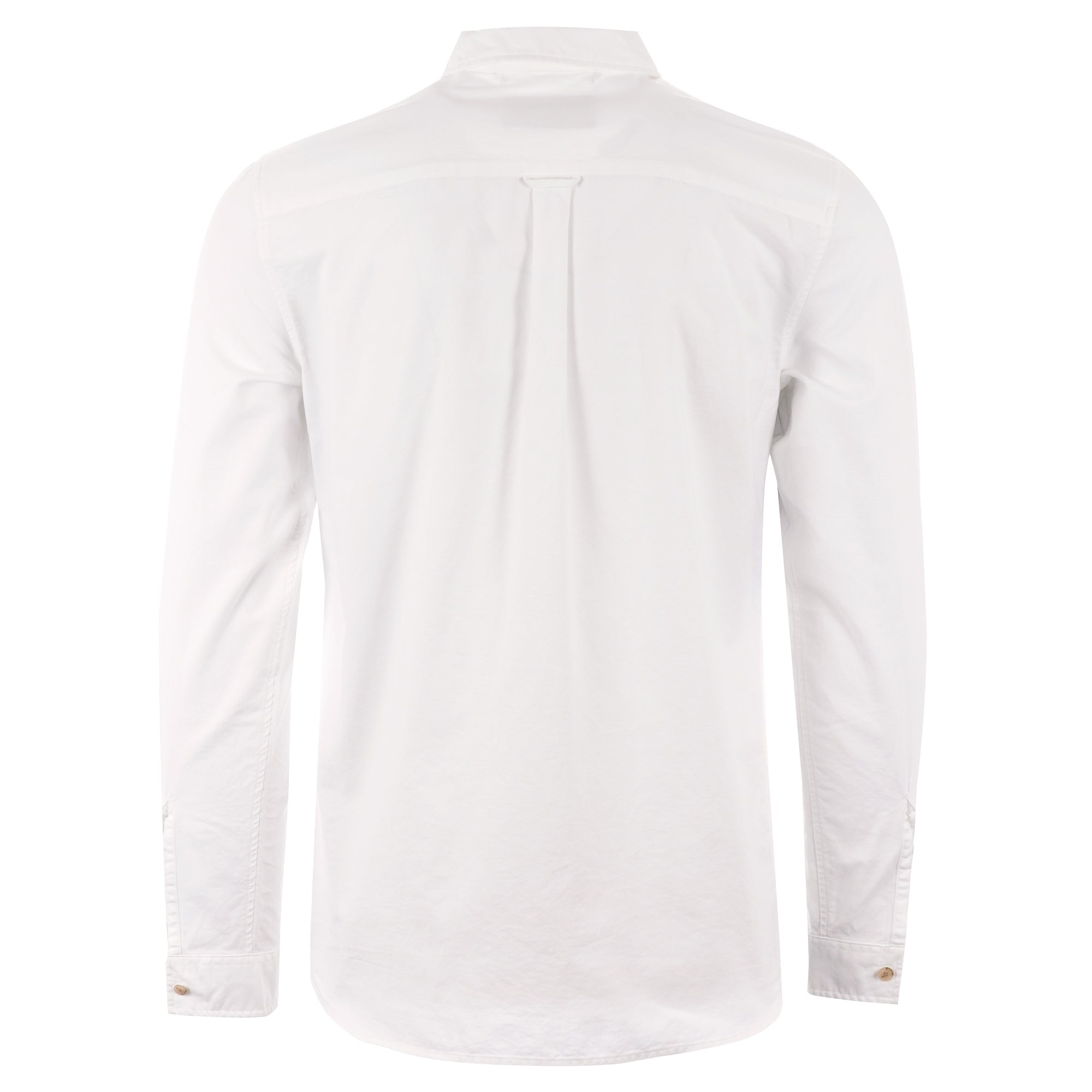 Lacoste Oxford Rugby Shirt - White & Navy