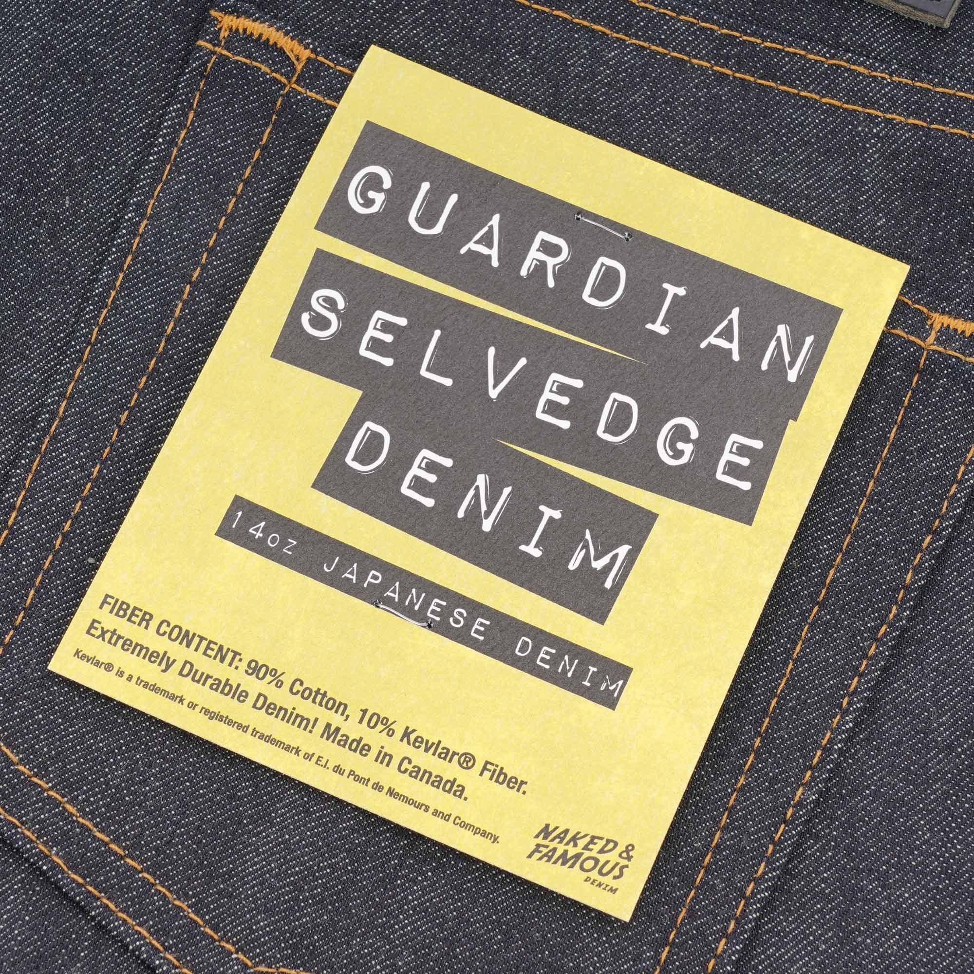 Weird Guy Guardian Selvedge Denim - Indigo