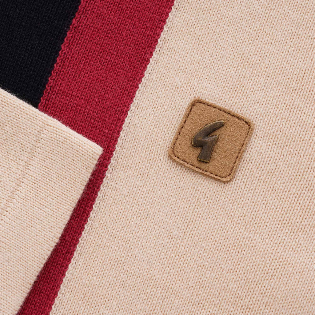 Gabicci Vintage Finsen Knitted Cardigan - Oat