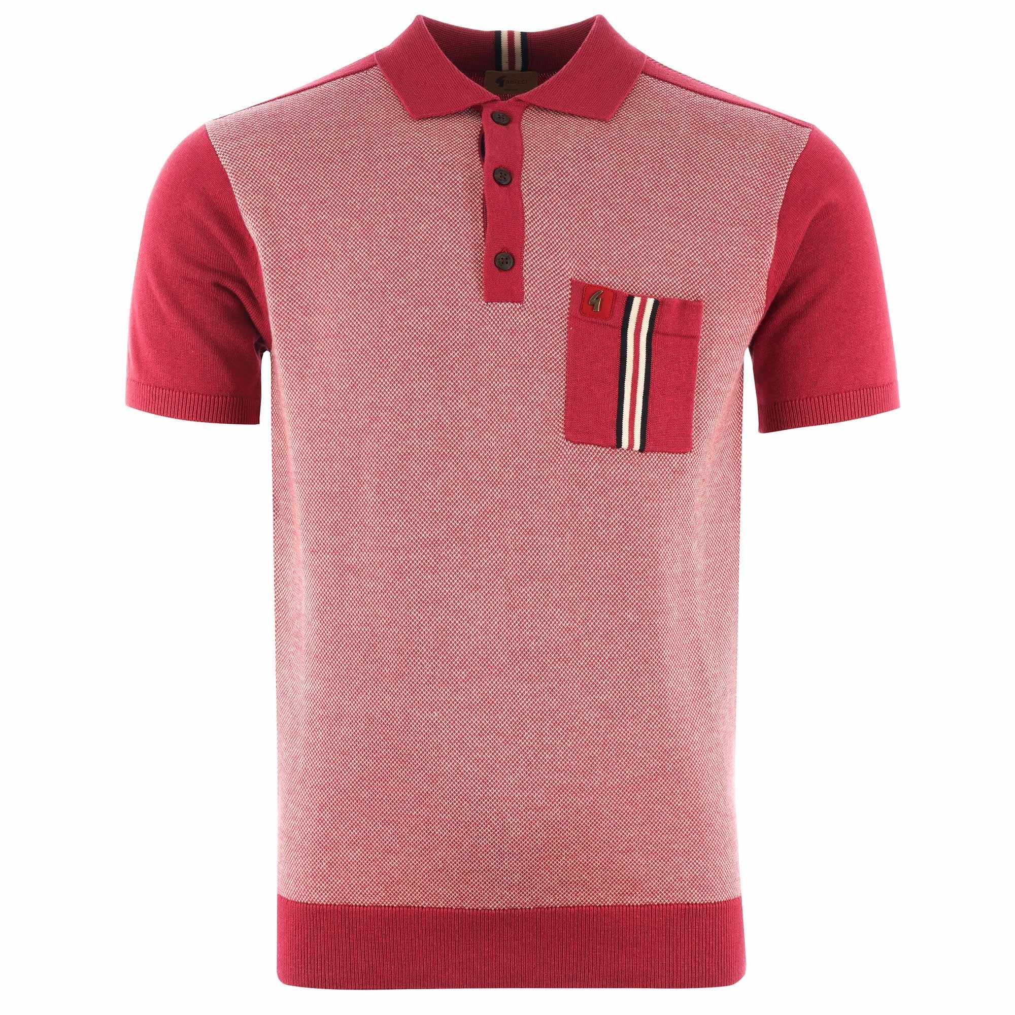 Gabicci Vintage Belair Polo Shirt - Grenadine