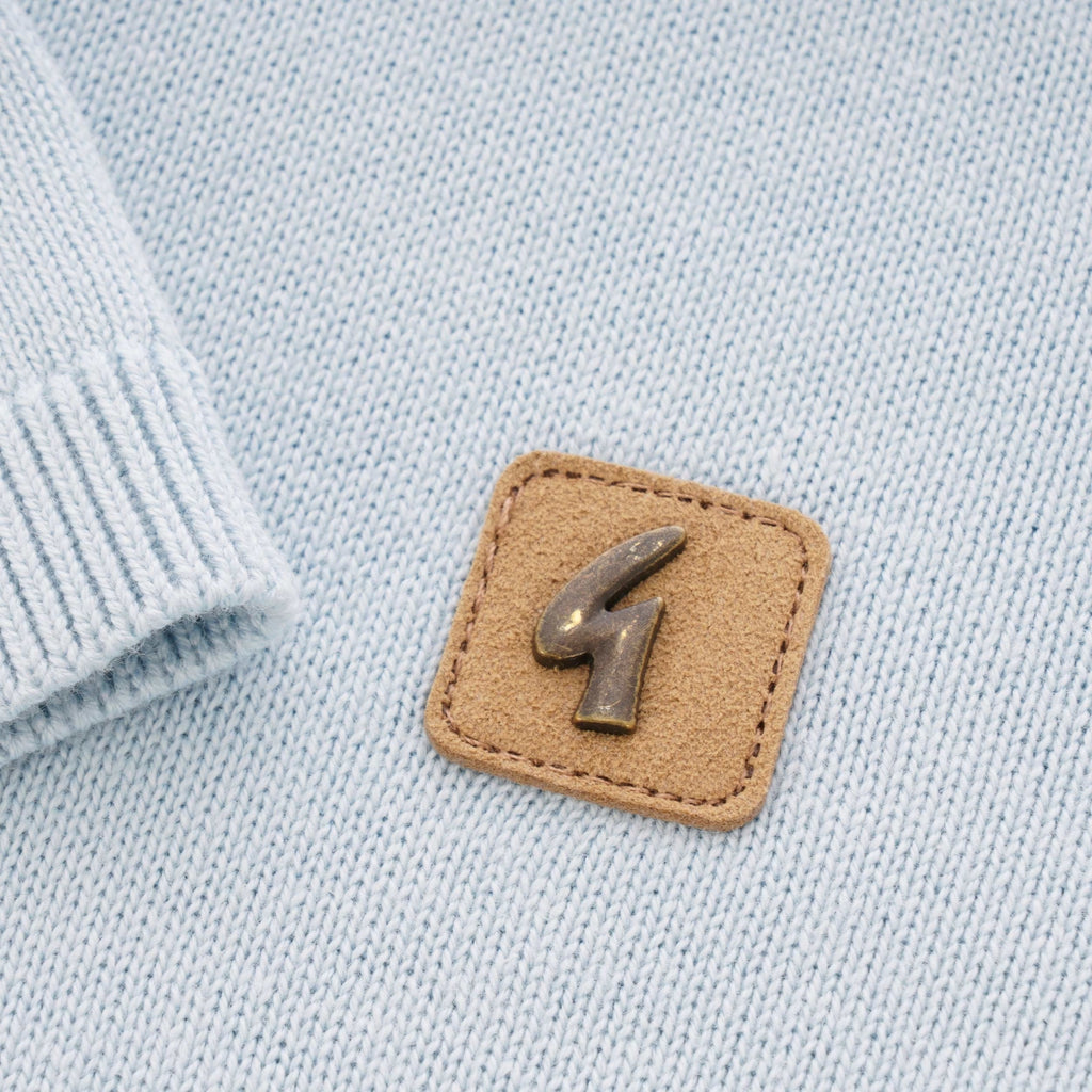 Gabicci Vintage Jackson Knitted Polo Shirt - Mist