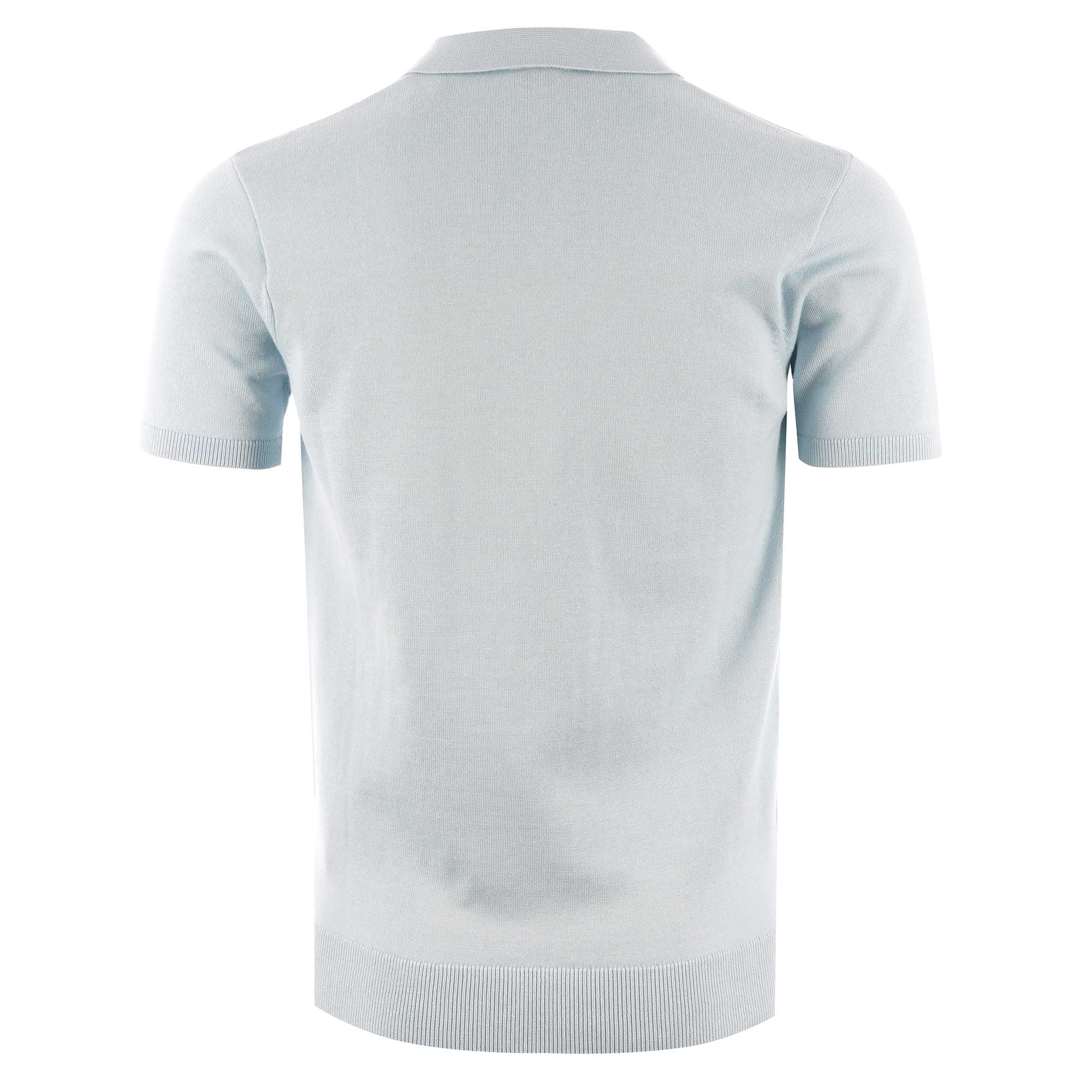 Gabicci Vintage Jackson Knitted Polo Shirt - Mist