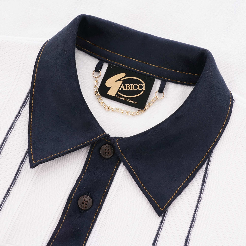 Gabicci Vintage Limited Edition Hawk Polo Shirt - White