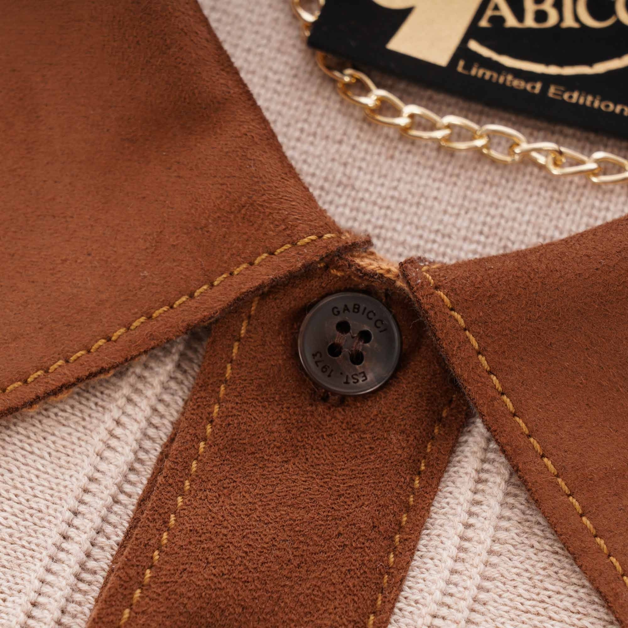 Gabicci Vintage Limited Edition Hawk Polo Shirt - Butterscotch