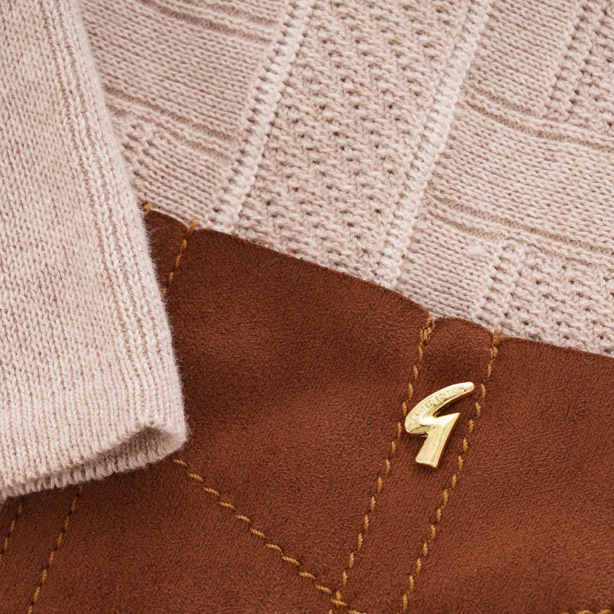 Gabicci Vintage Limited Edition Hawk Polo Shirt - Butterscotch