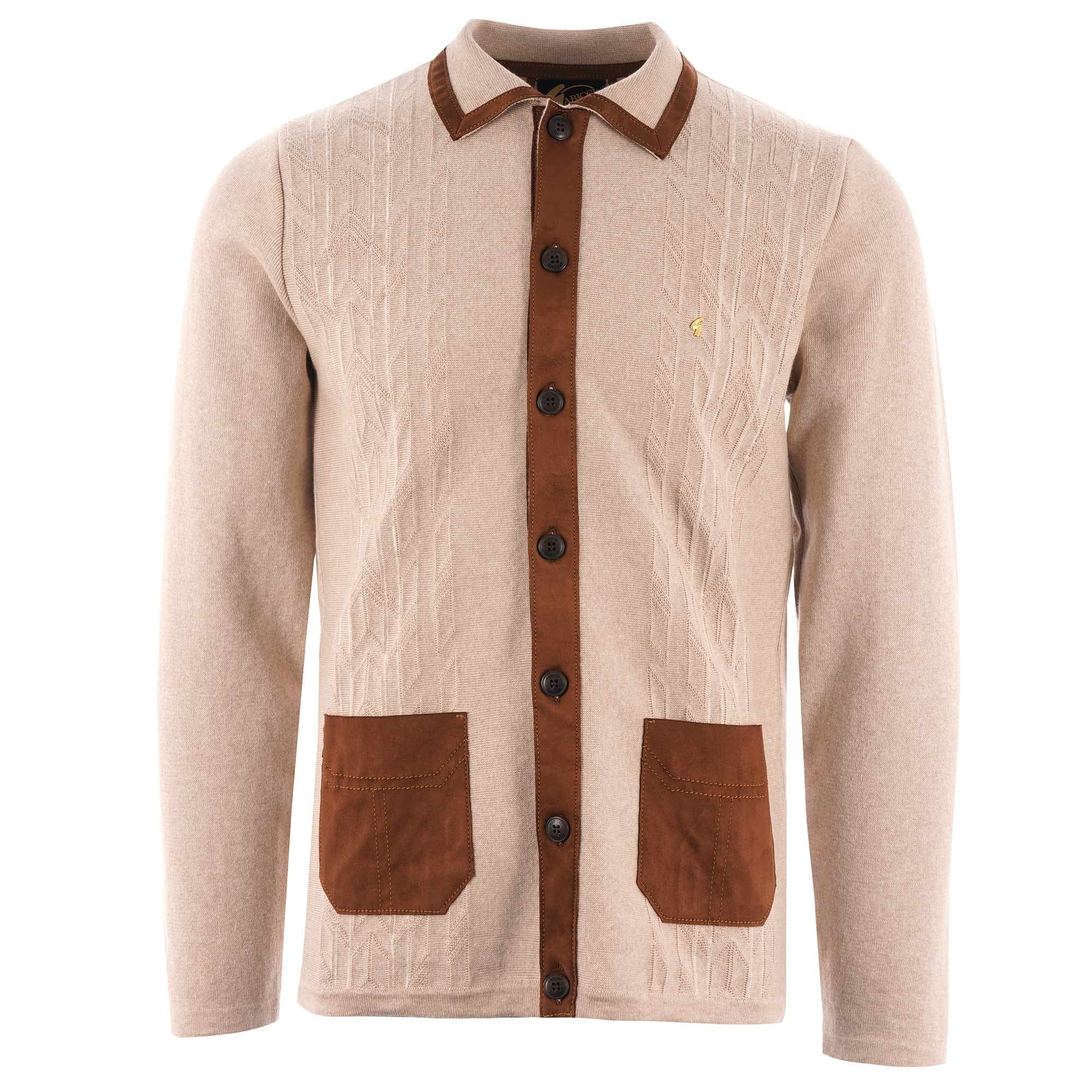 Gabicci Vintage Limited Edition Foxcroft Cardigan - Butterscotch