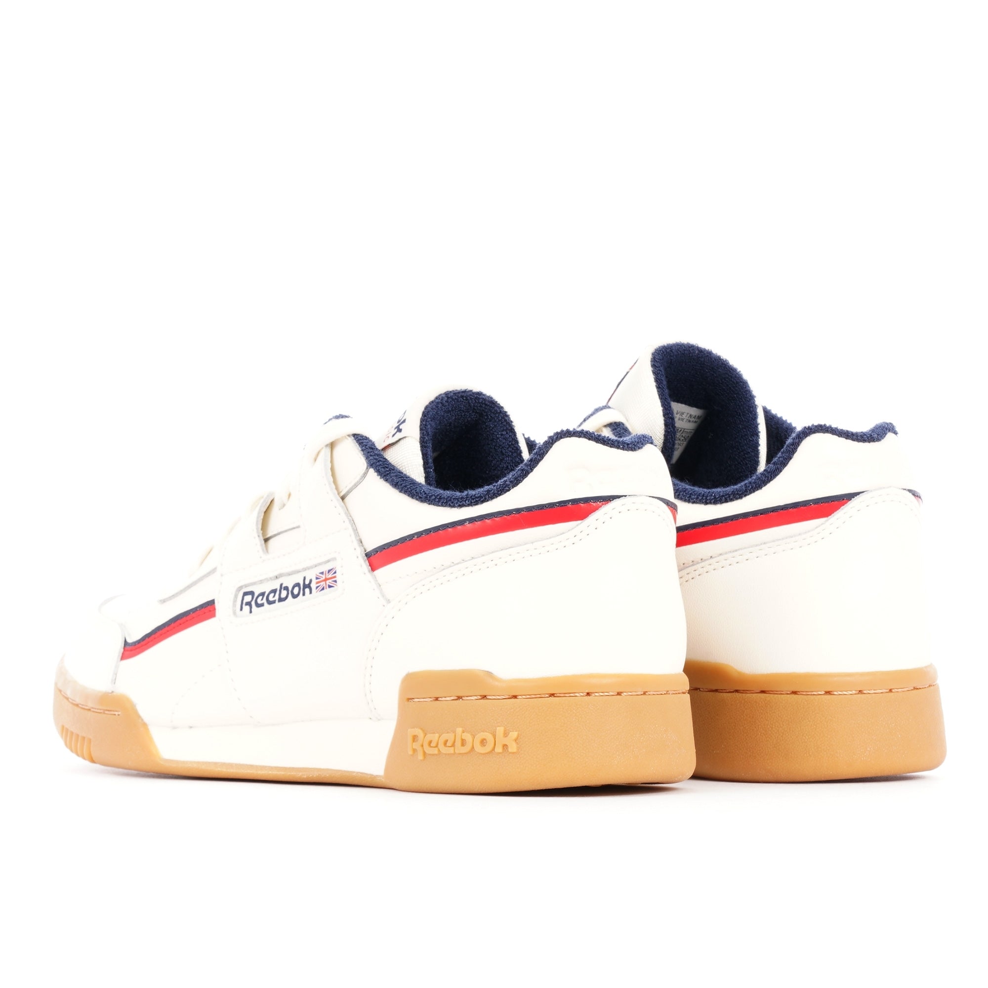 Workout Plus - Classic White, Navy & Red