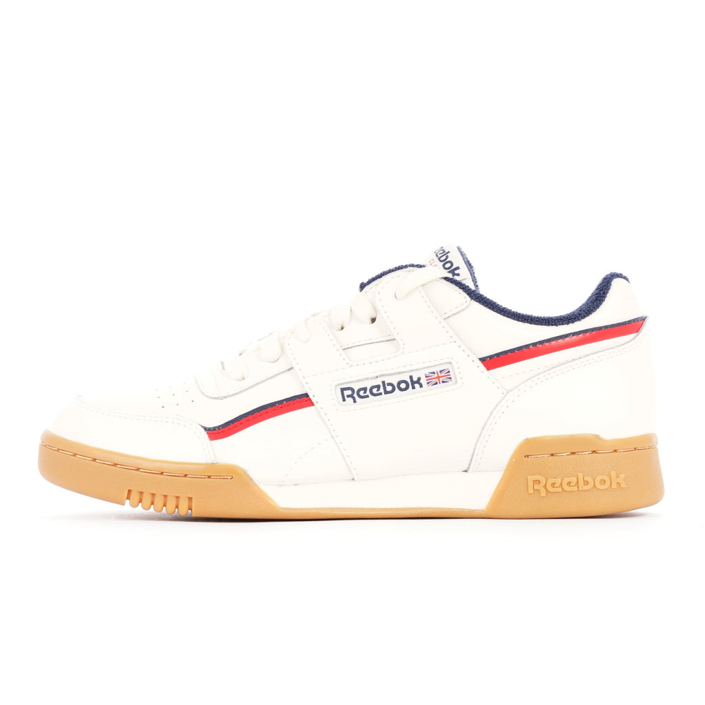 Workout Plus - Classic White, Navy & Red