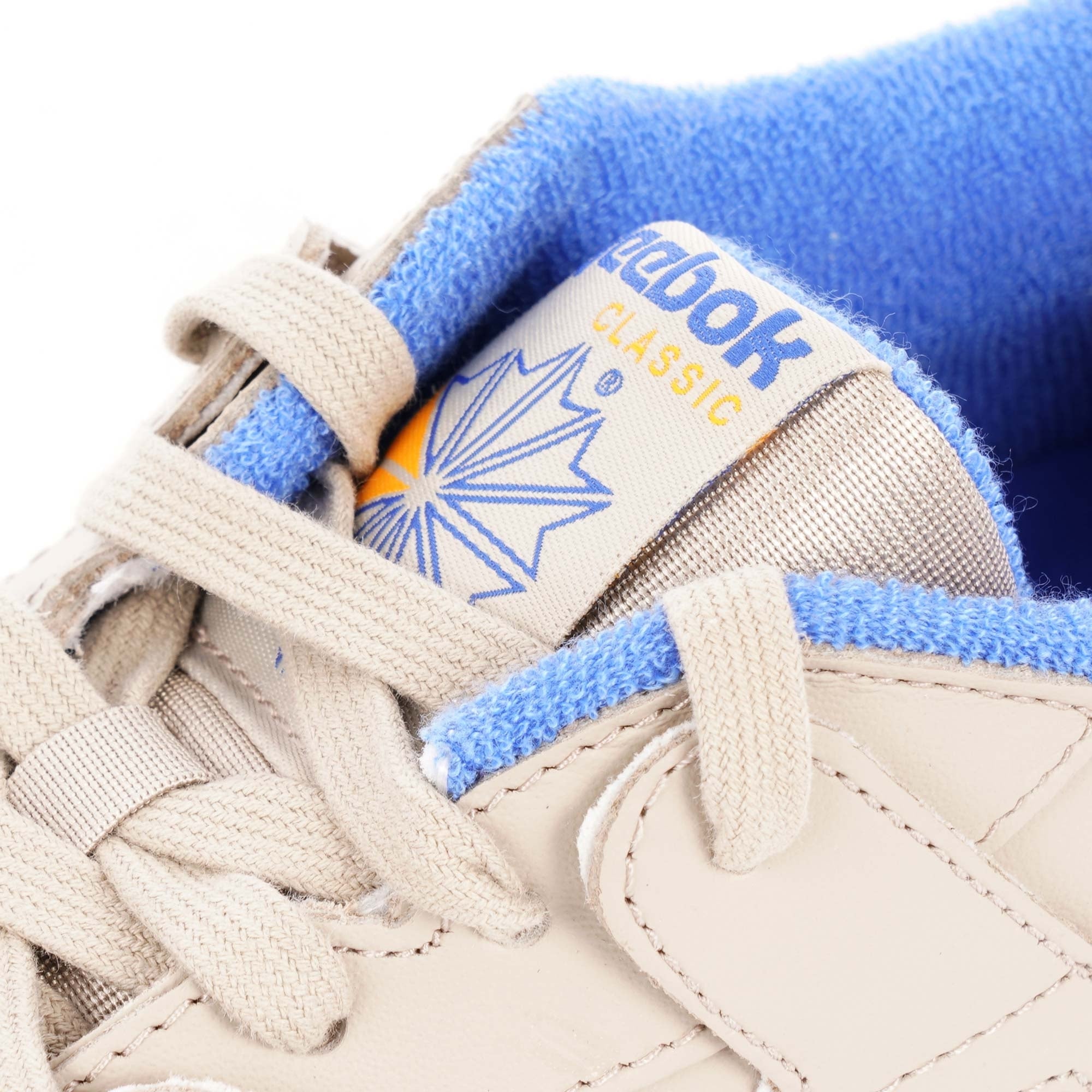 Reebok Workout Plus - Light Sand, Cobalt & Gold