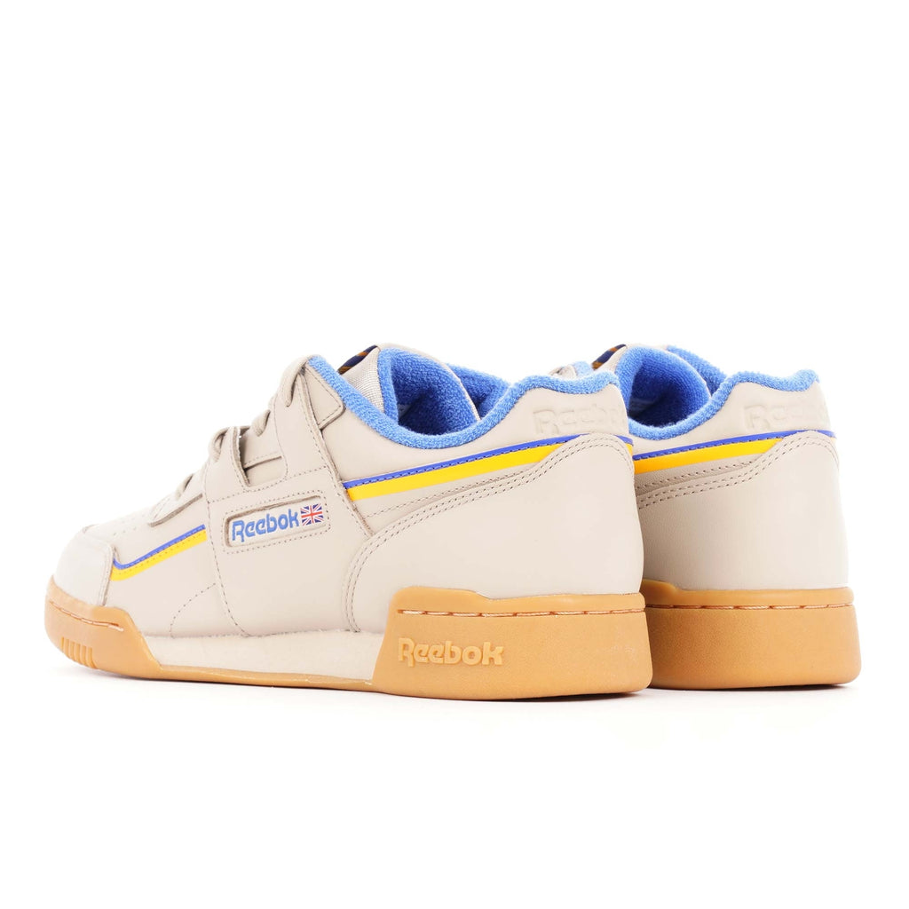 Reebok Workout Plus - Light Sand, Cobalt & Gold