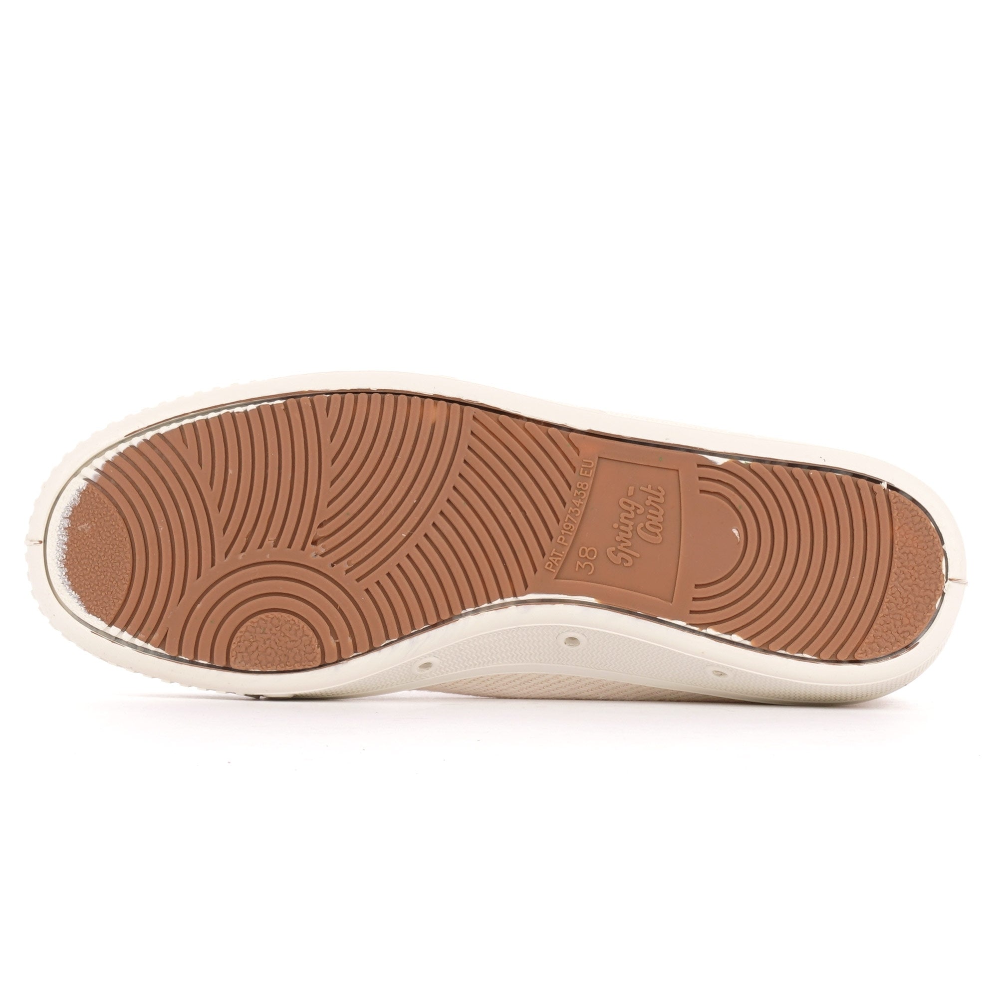 Spring Court Womens B2 Vintage Heavy Twill Shoes - Off White