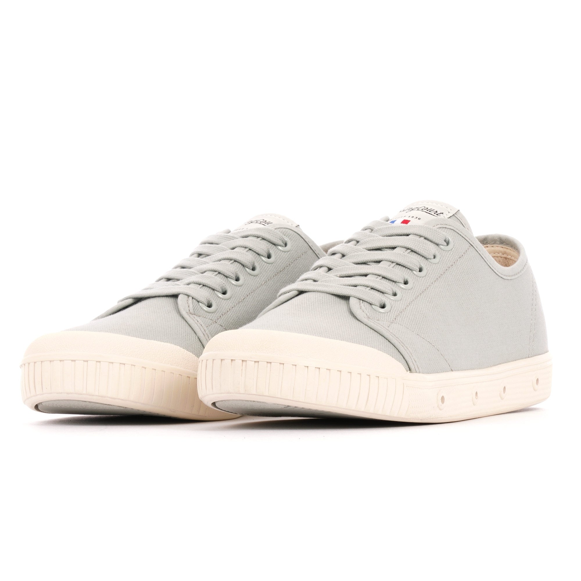 Spring Court G2 Vintage Cotton Canvas Shoes - Ash Grey