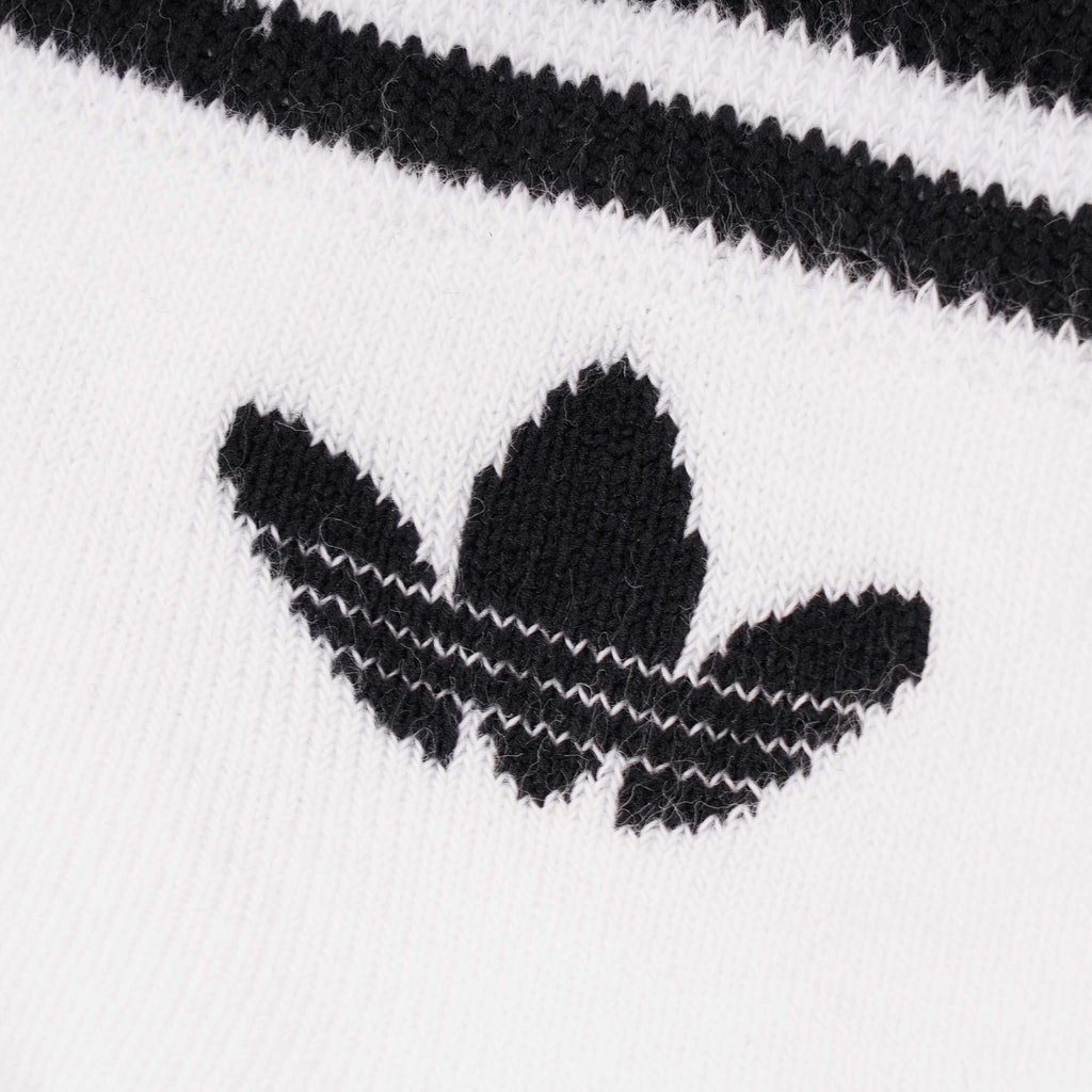 Adidas Originals White Trefoil Ankle Socks - 3PK