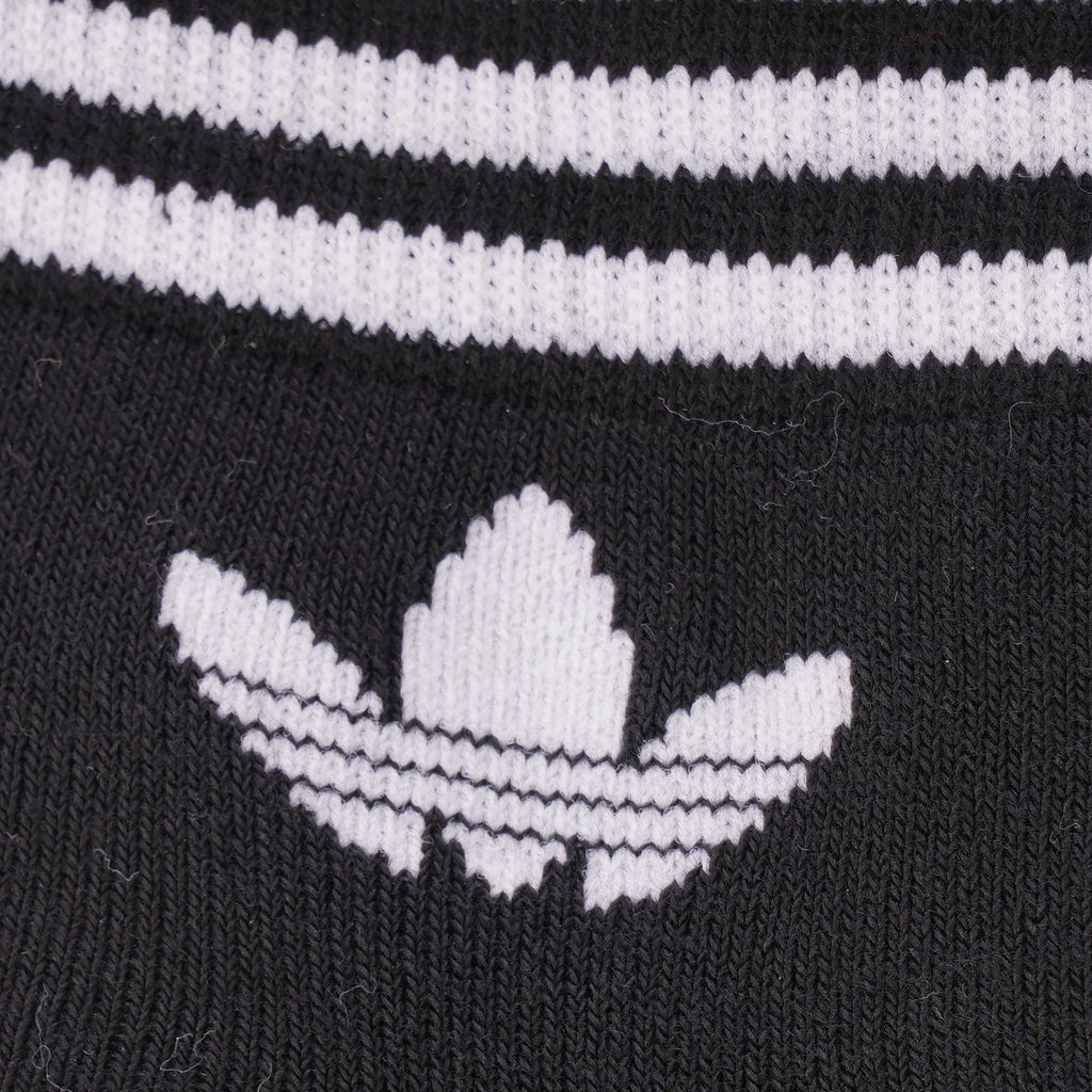 Black Trefoil Ankle Socks - 3PK