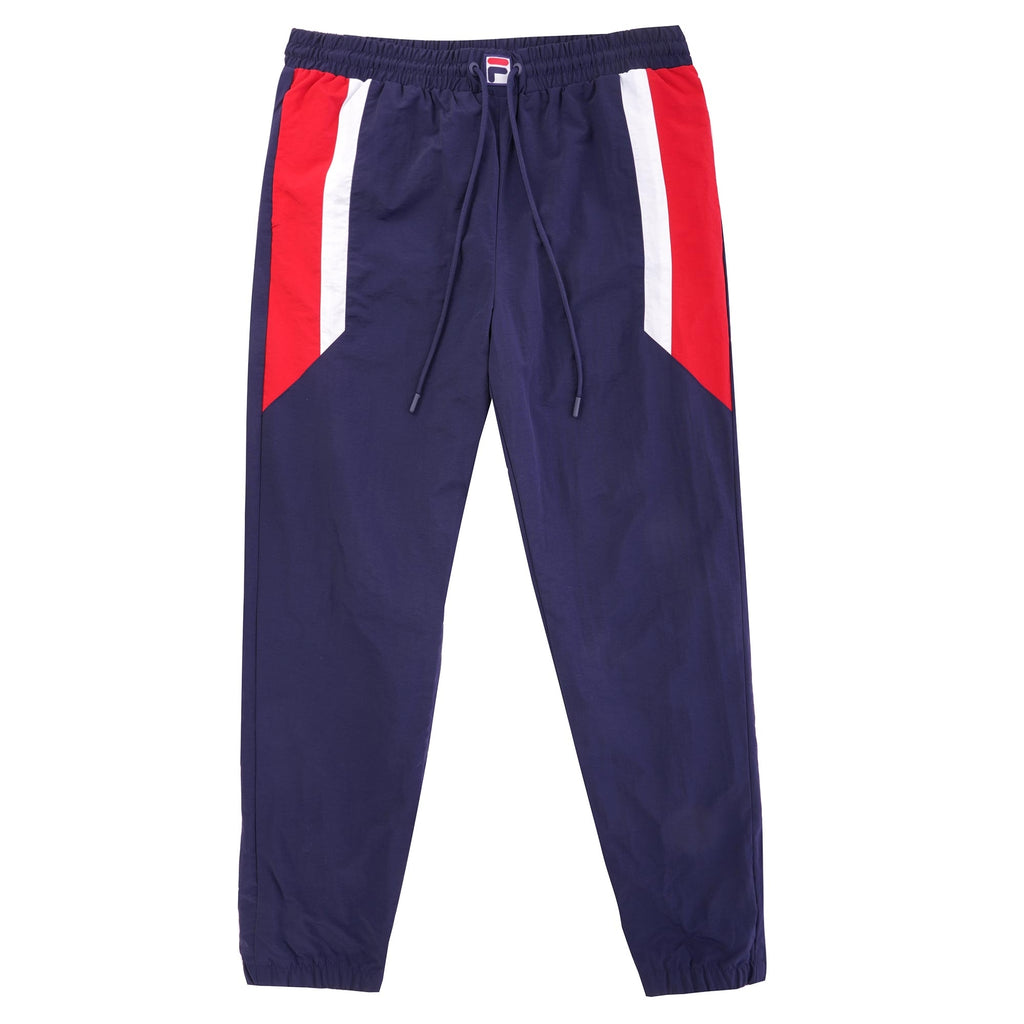 Fila Vintage Trenton Cuffed Track Pants - Peacoat, White & Chinese Red