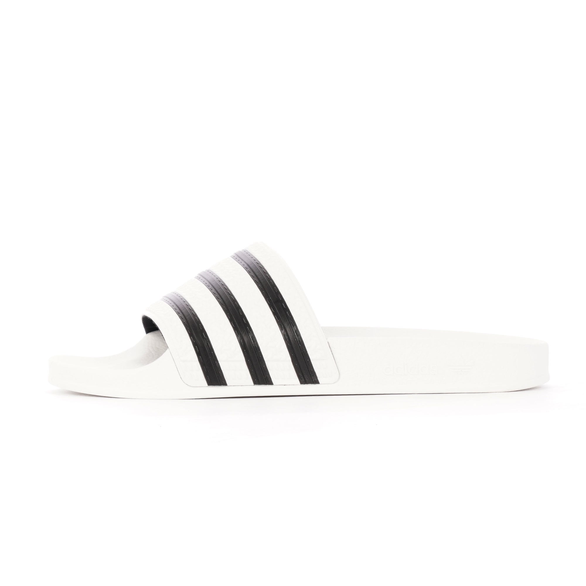 Adidas Originals Adilette Slides - White & Core Black