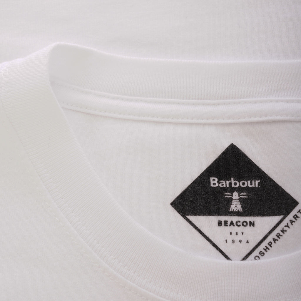 Barbour x Josh Parkin Rambler Dog Walker T-Shirt - White