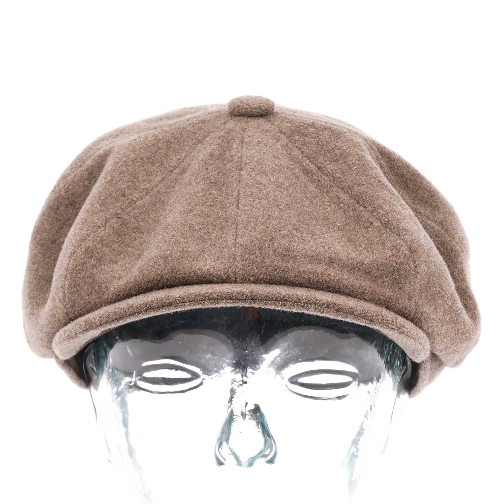 Stetson Hats Wool & Cashmere Hatteras Cap - Beige