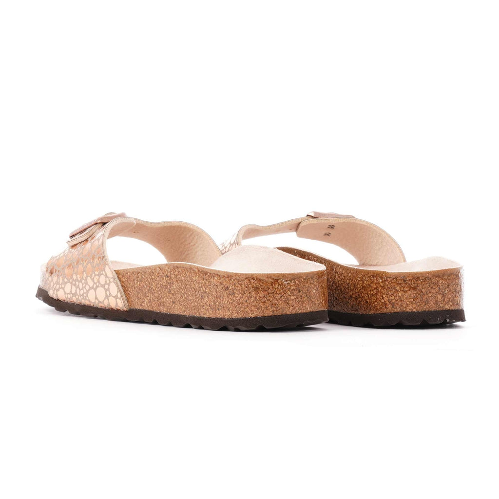 Birkenstock Womens Madrid Sandals - Metallic Stones Copper