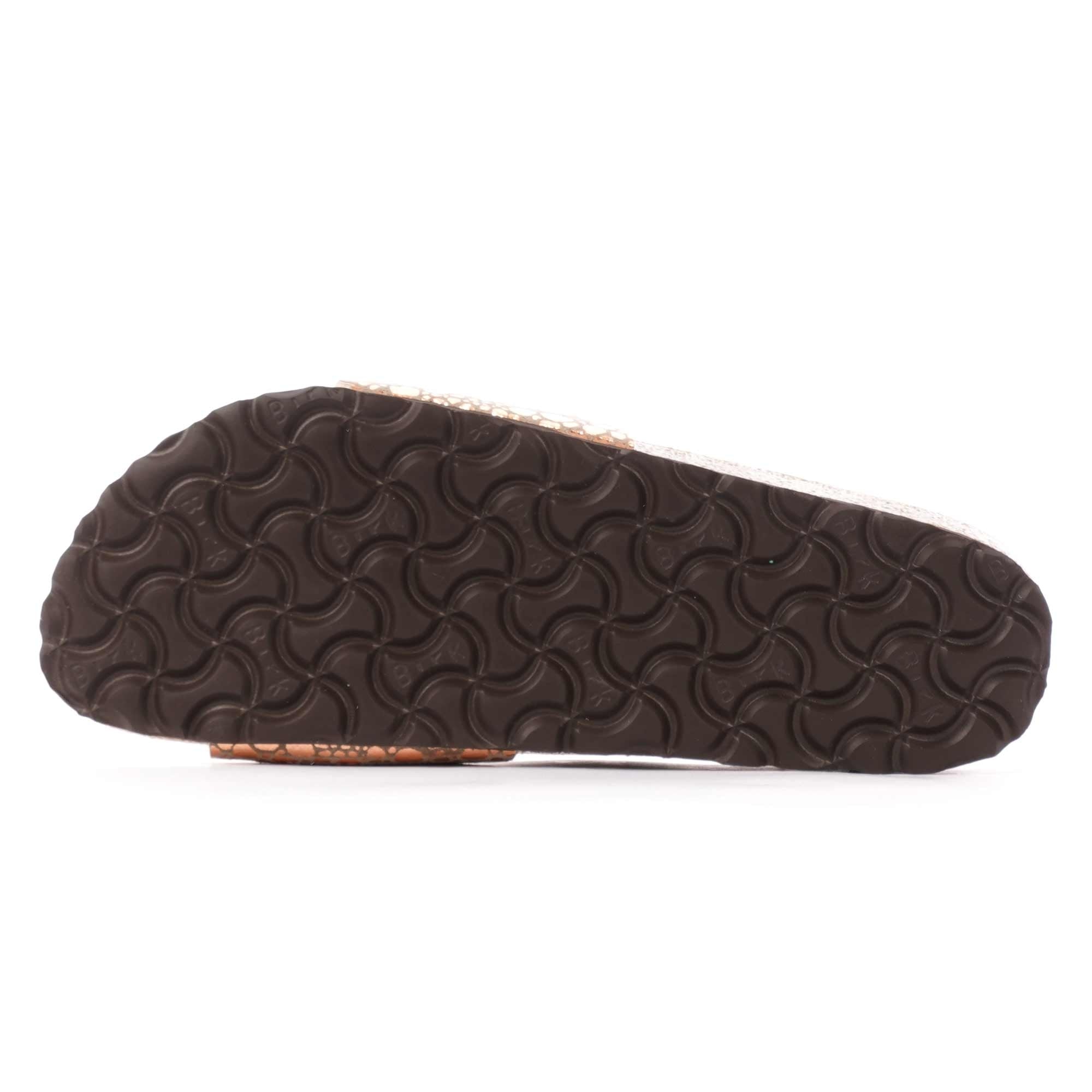 Birkenstock Womens Madrid Sandals - Metallic Stones Copper