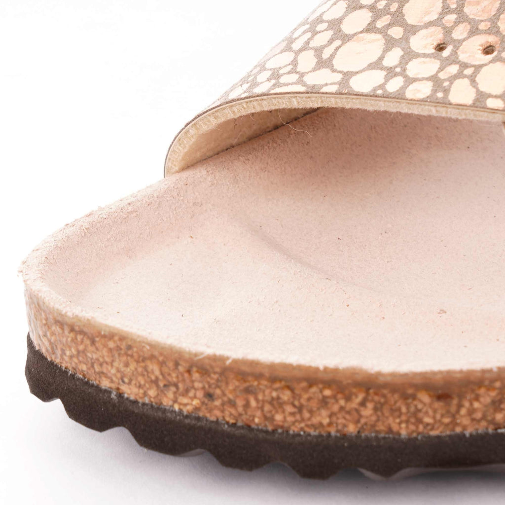 Birkenstock Womens Madrid Sandals - Metallic Stones Copper