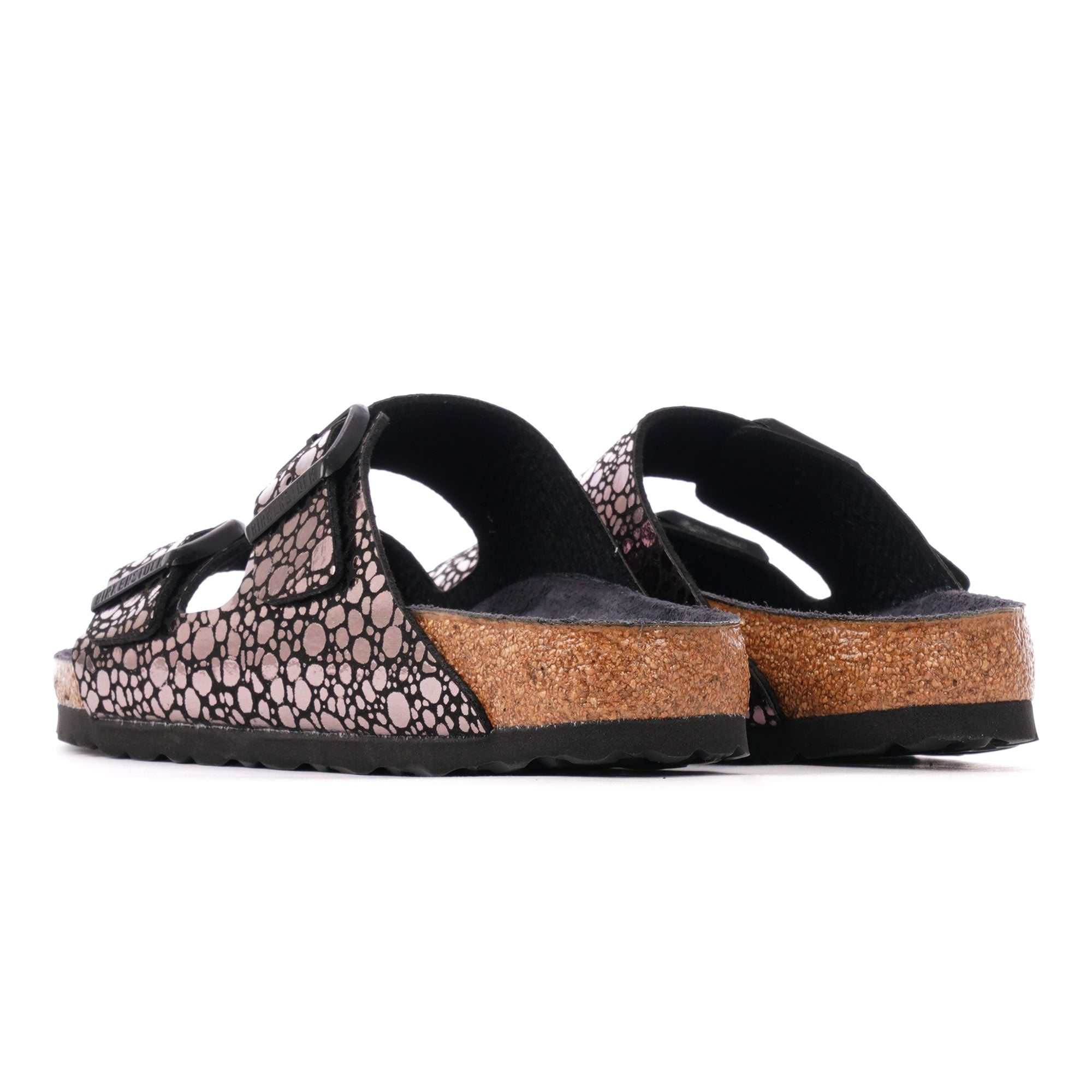 Arizona Sandals - Metallic Stones Black