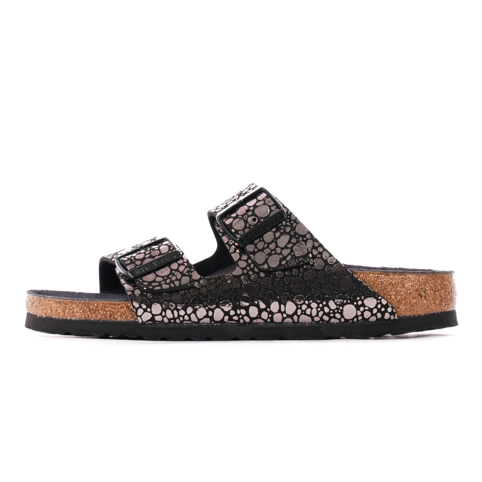 Arizona Sandals - Metallic Stones Black