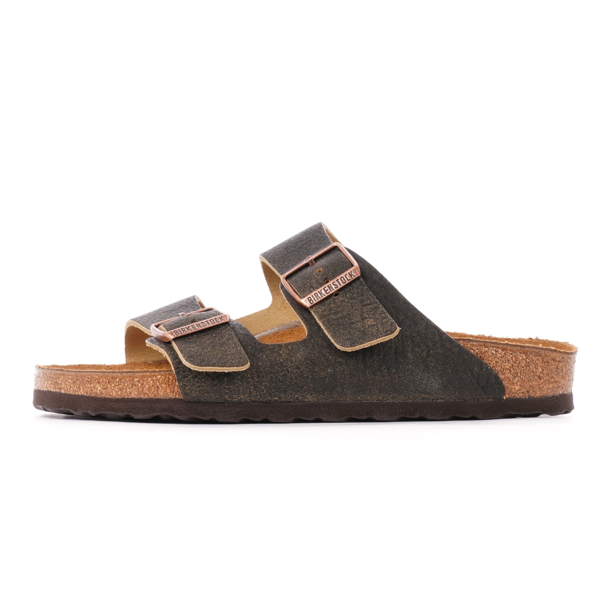 Birkenstock Arizona Rivet Logo Sandals - Vintage Brown