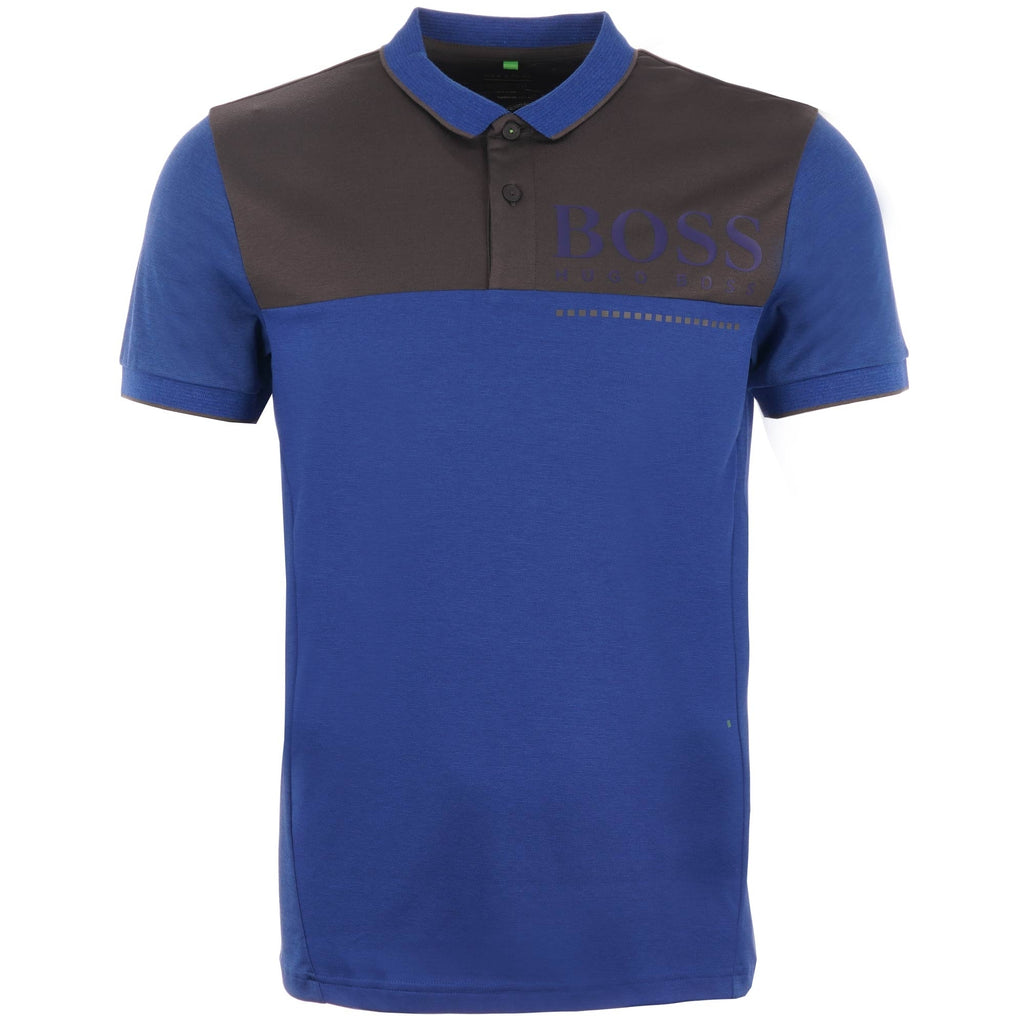 Boss PL-Tech Polo Shirt - Open Blue