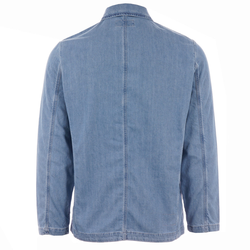 Universal Works Summer Denim Bakers Jacket - Indigo