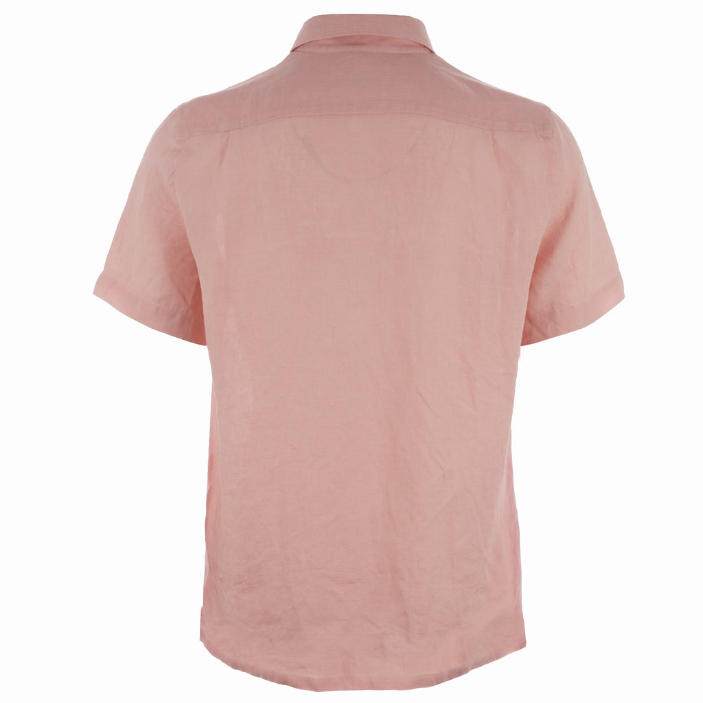 Lacoste Short Sleeve Linen Shirt - Nidius