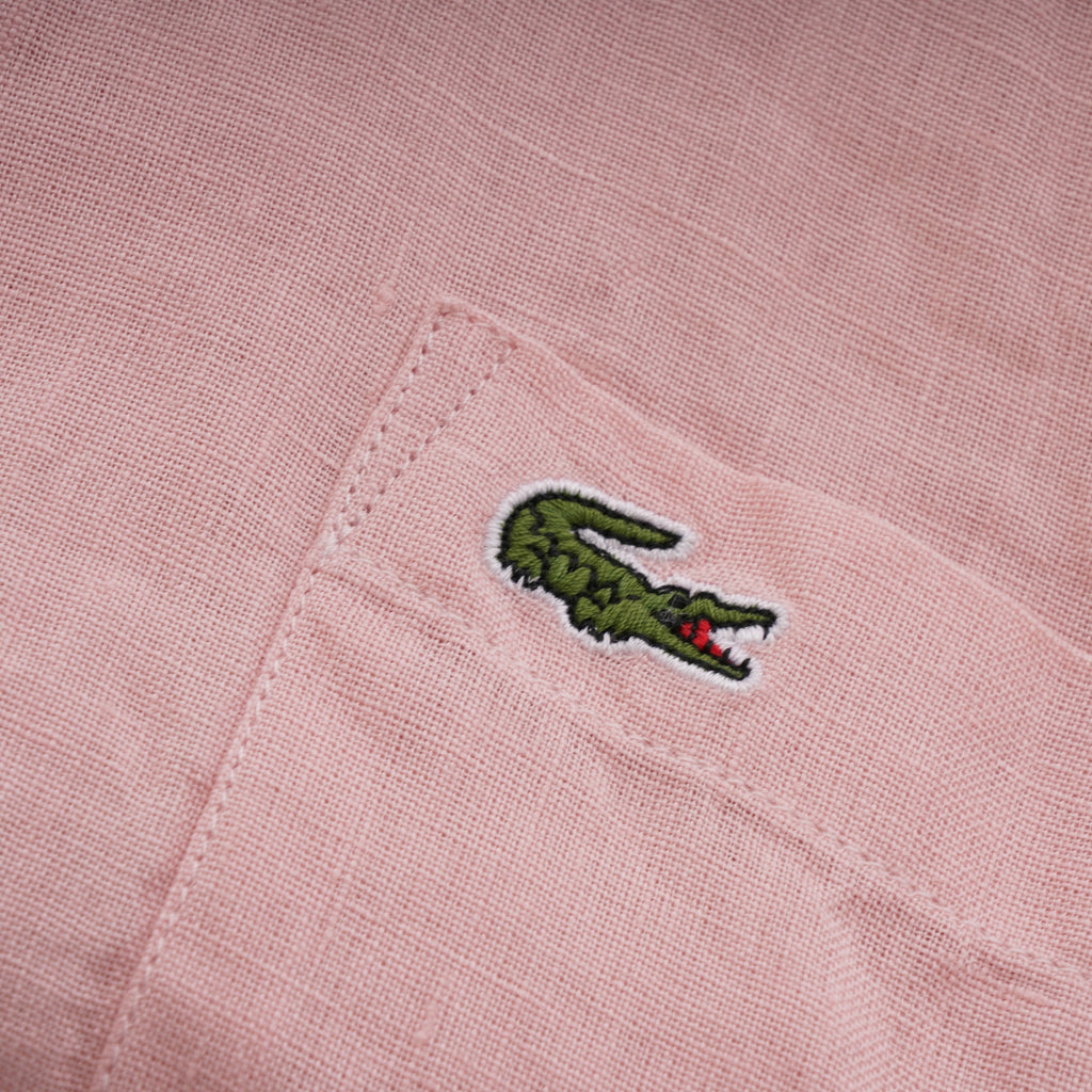 Lacoste Short Sleeve Linen Shirt - Nidius