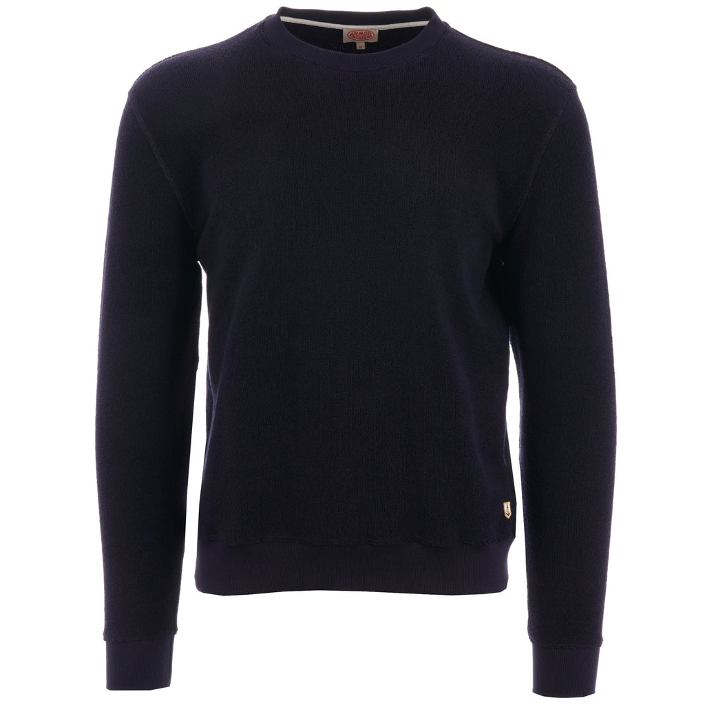 Armor Lux Crew Neck Sweatshirt - Navy