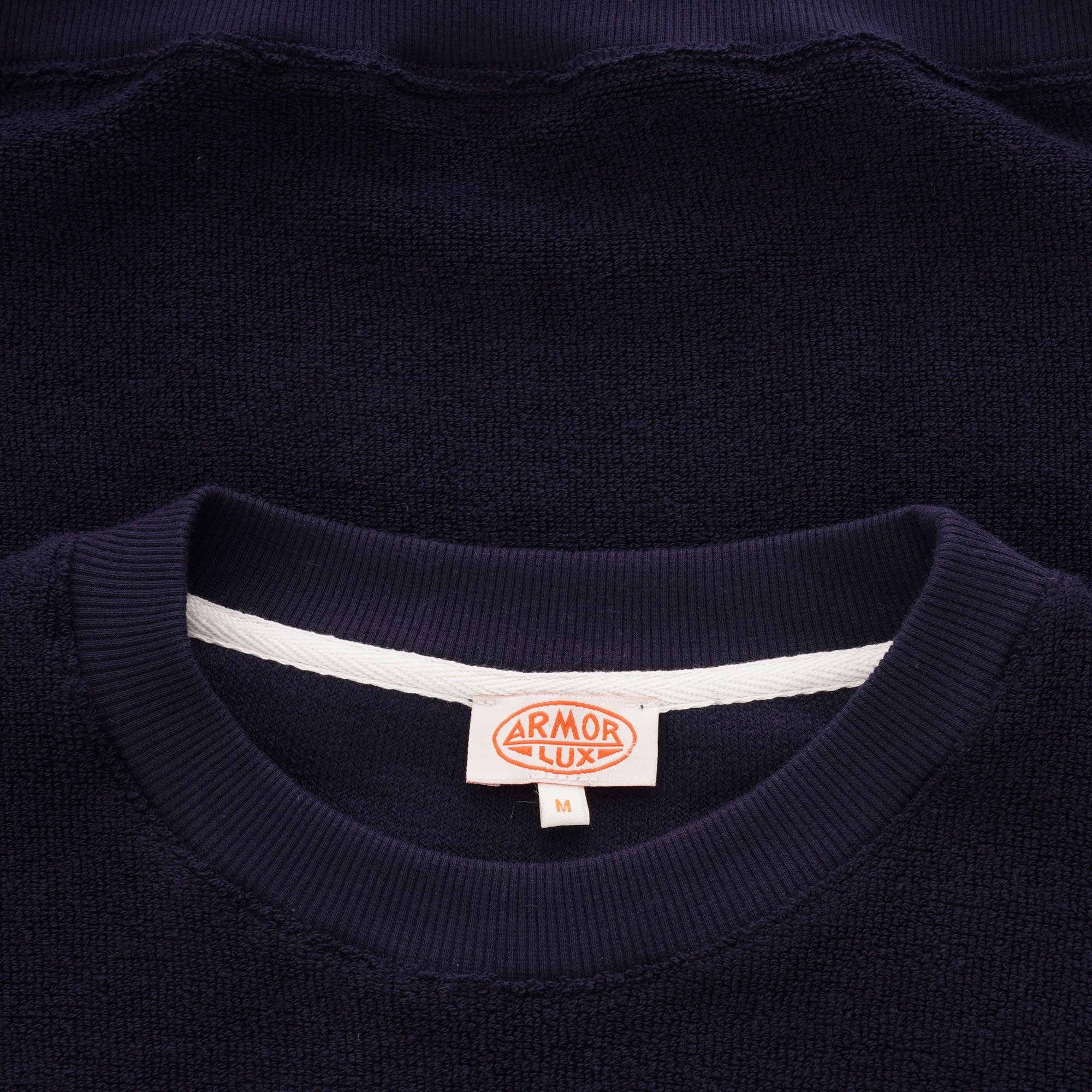 Armor Lux Crew Neck Sweatshirt - Navy