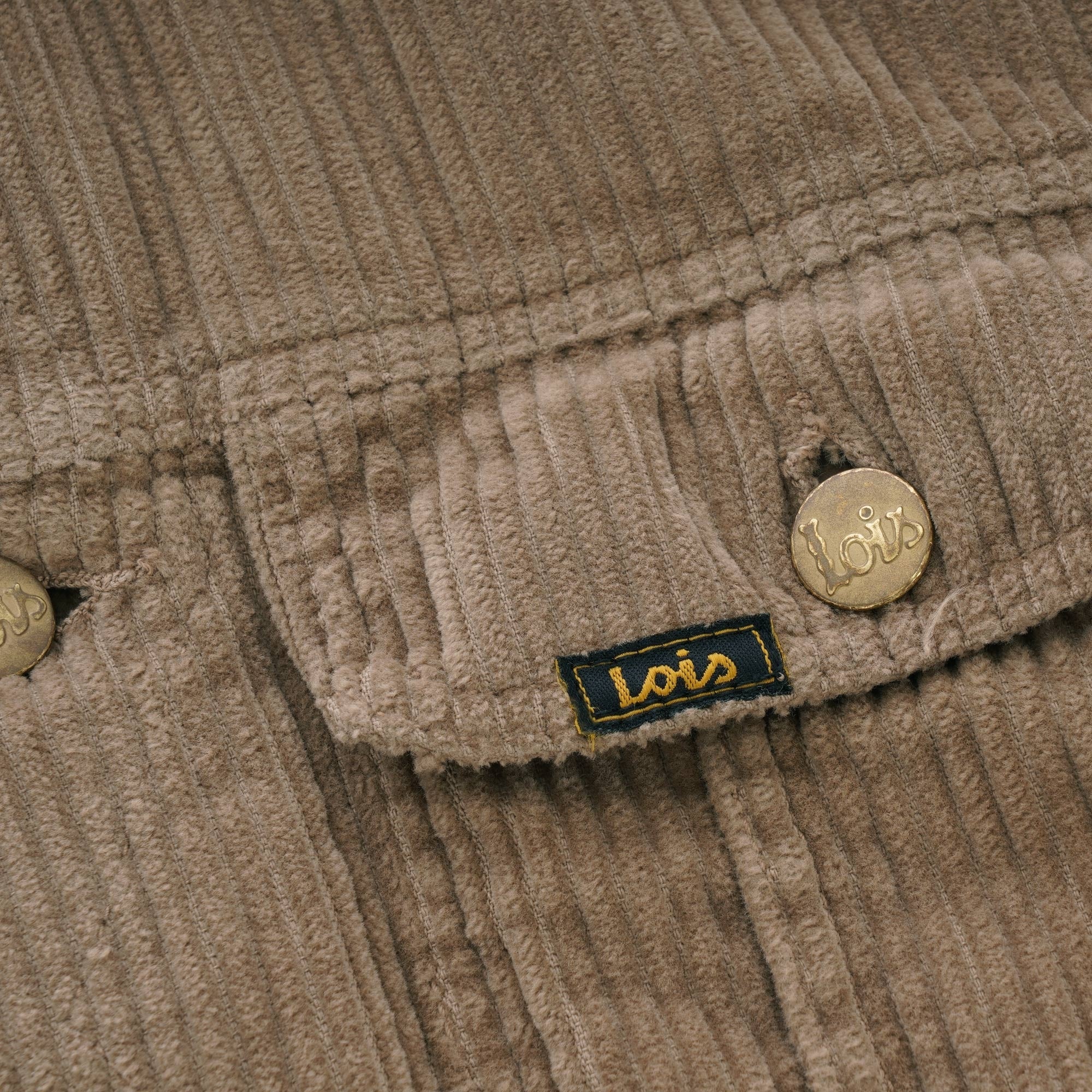 Tejana Jumbo Cord Jacket - Dark Sand