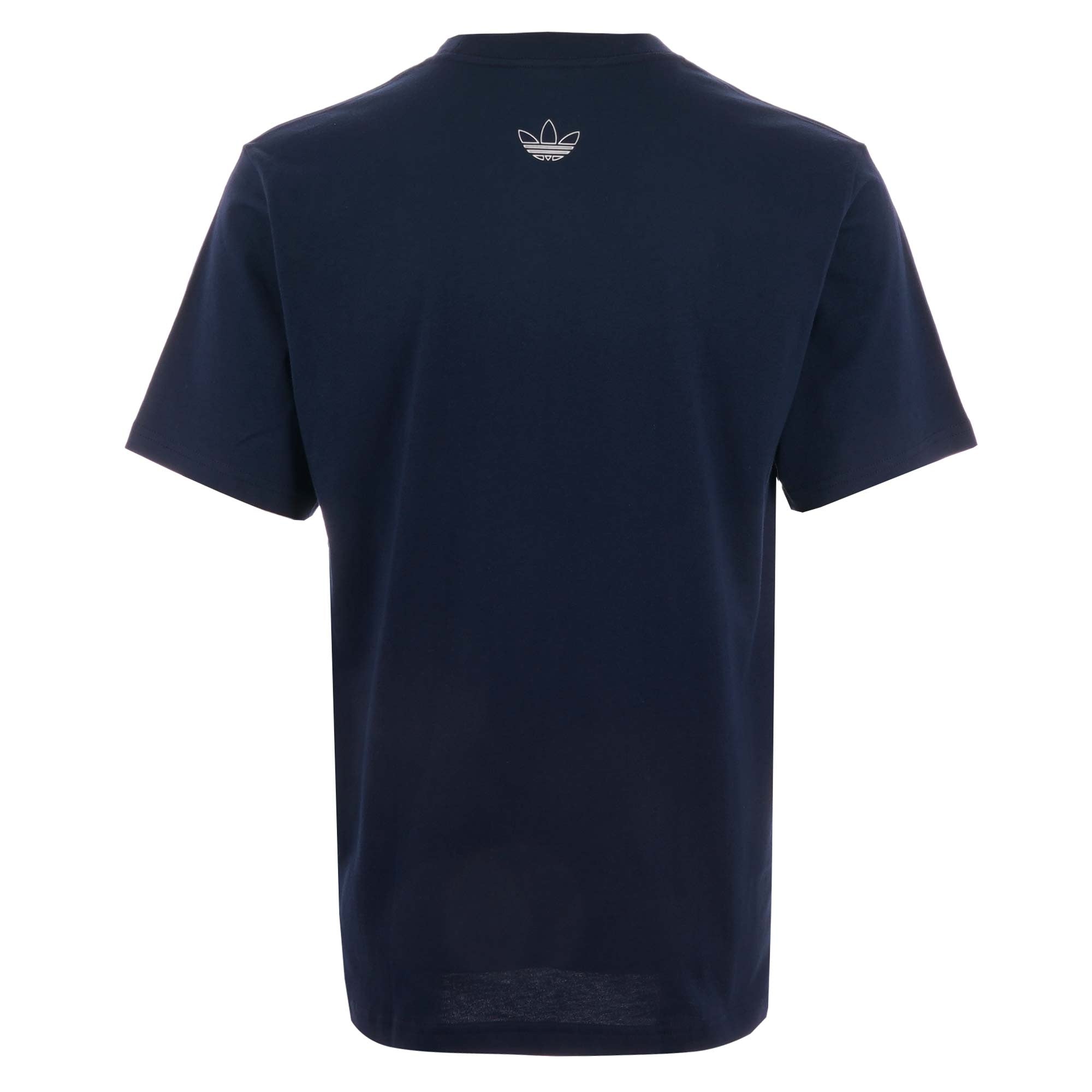 Adidas Originals Trefoil Art T-Shirt - Navy