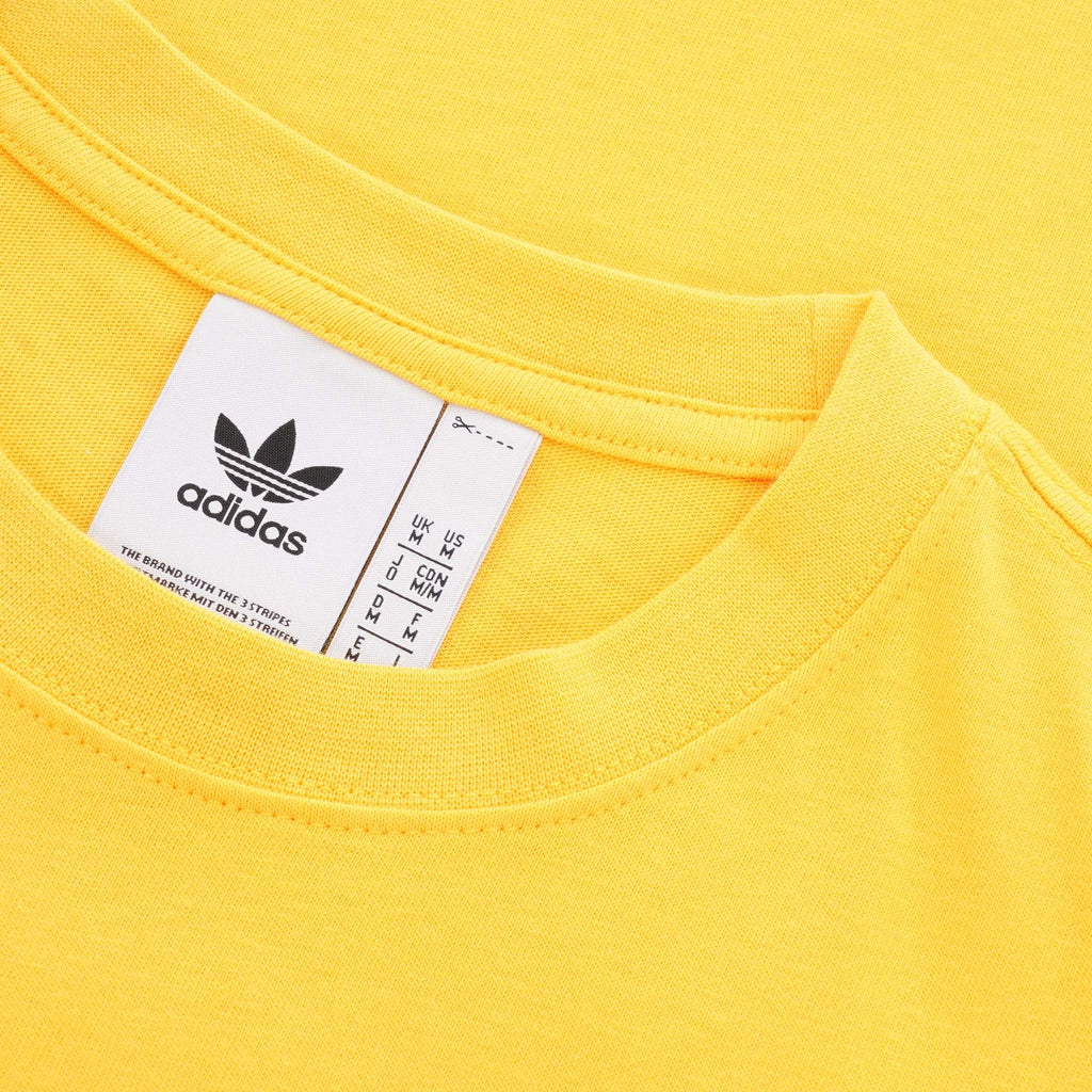 Adidas Originals Trefoil Art T-Shirt - Yellow