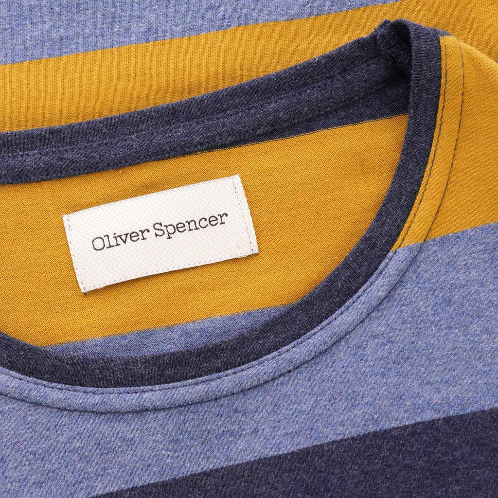 Oliver Spencer Conduit T-Shirt - Sala Navy Multi