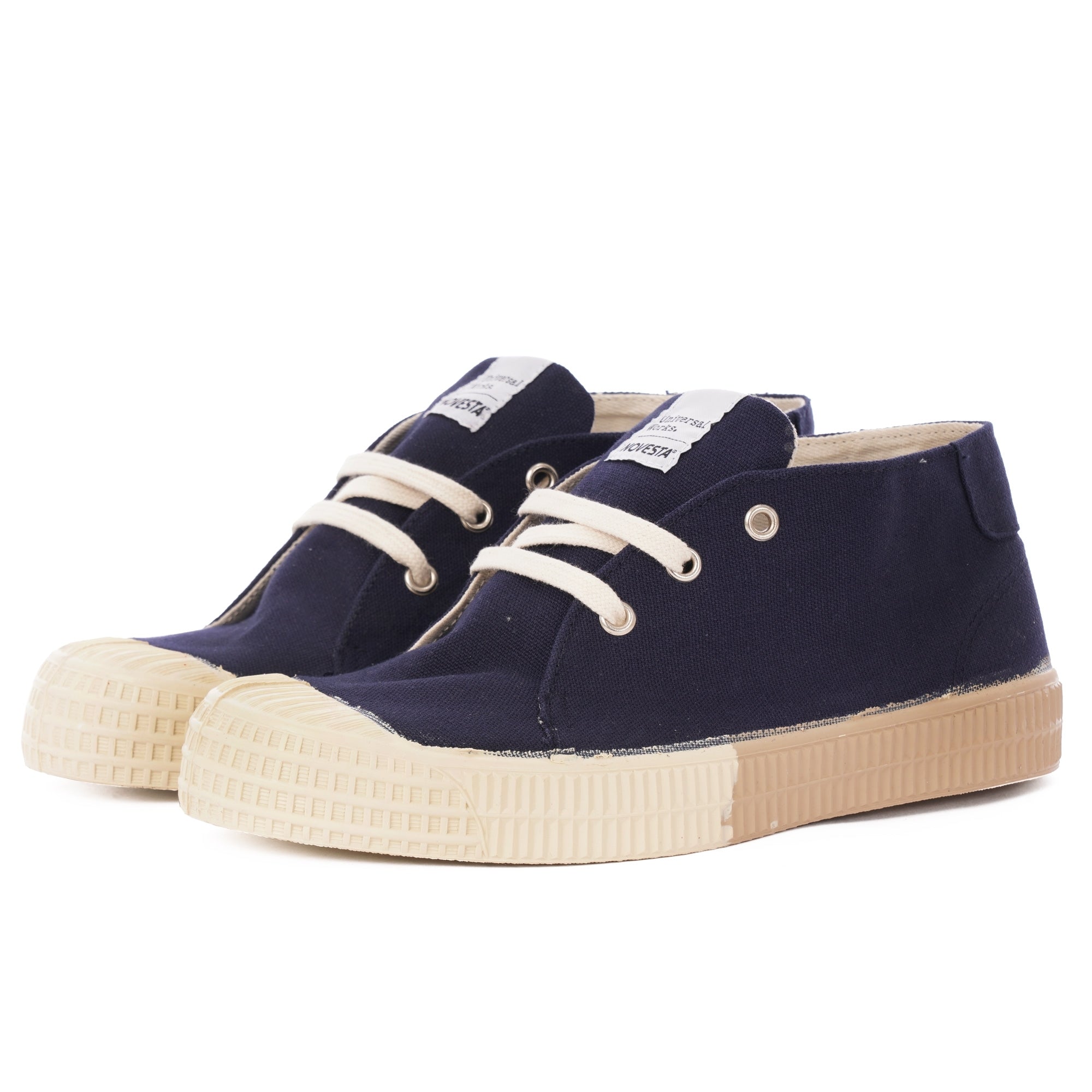 Universal Works x Novesta Star Chukka - Navy & Sand