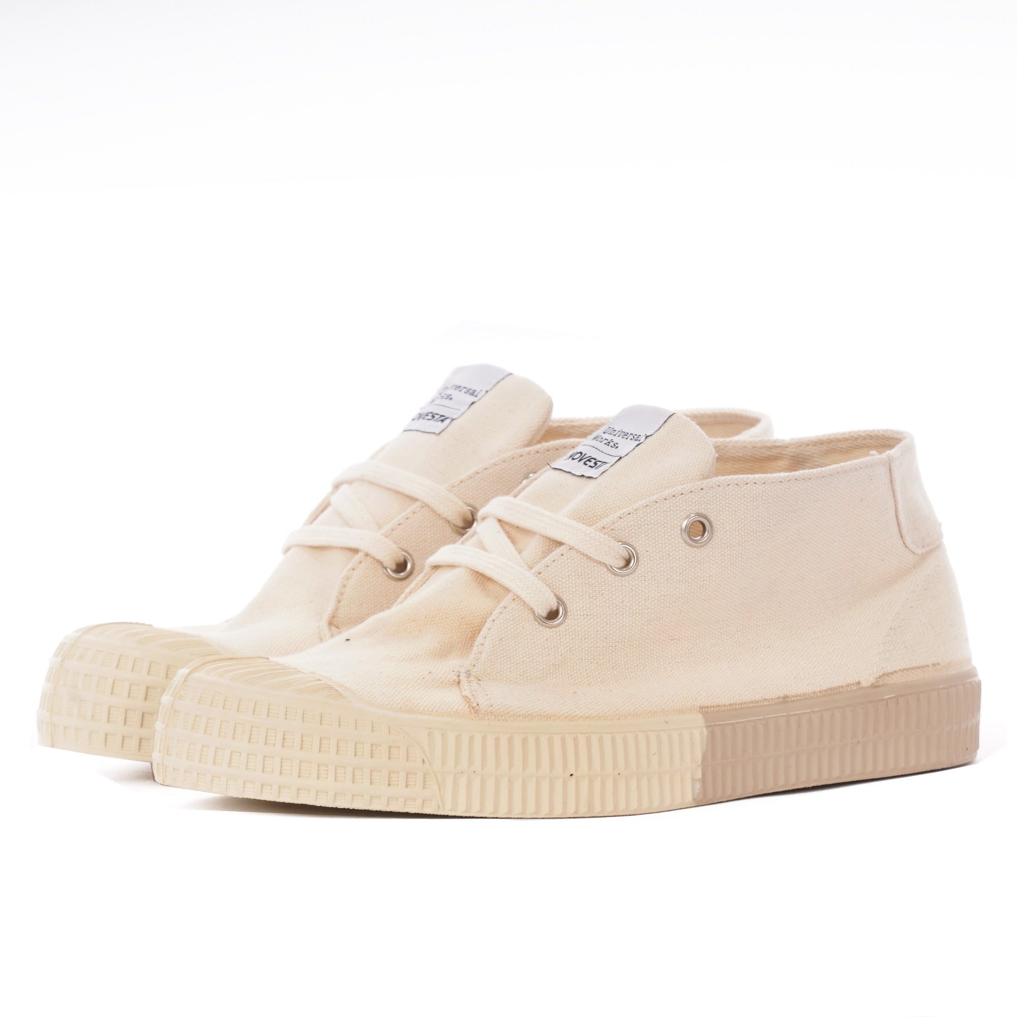 Universal Works x Novesta Star Chukka - Ecru & Sand