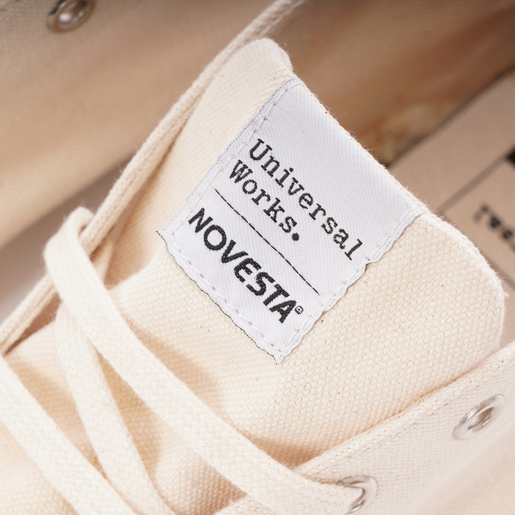 Universal Works x Novesta Star Chukka - Ecru & Sand