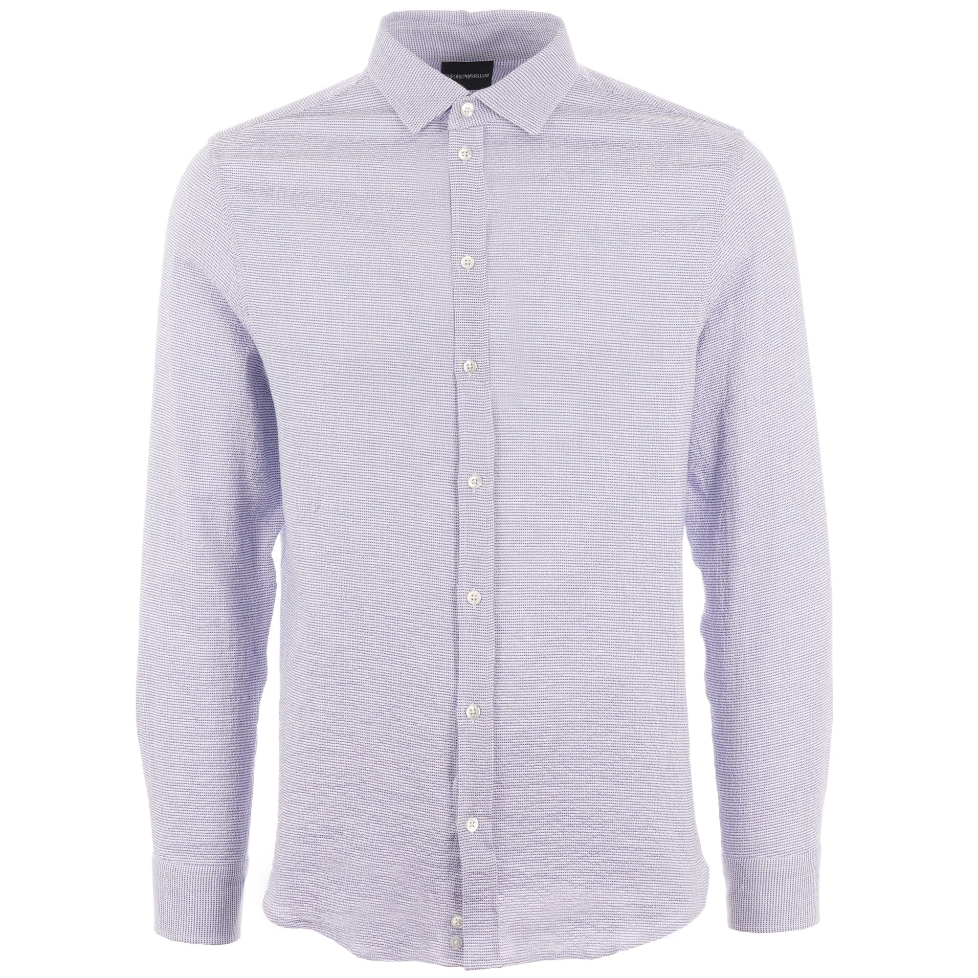 Emporio Armani Long Sleeve Casual Shirt - Blue