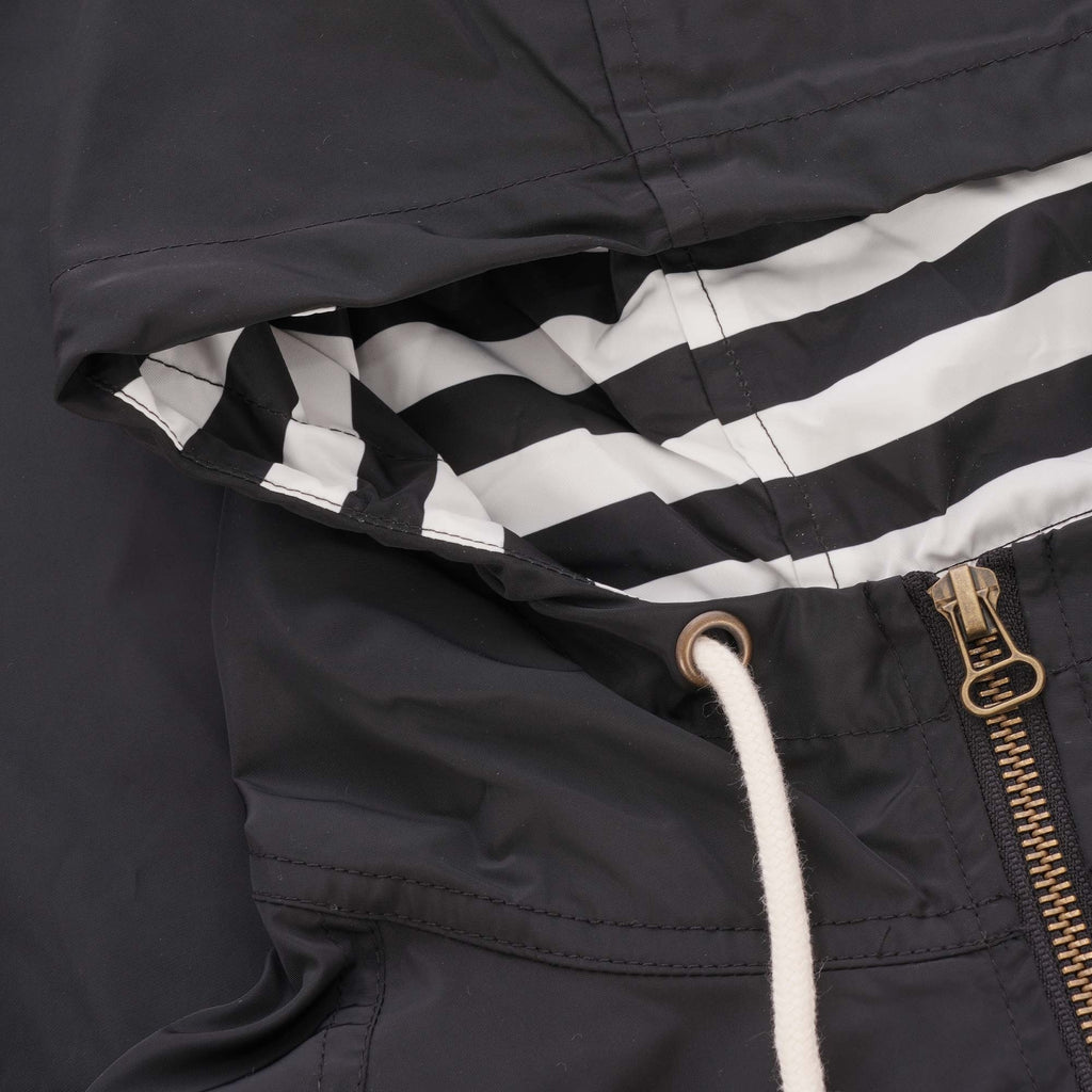 Champion Half Zip Hooded Jacket - Black